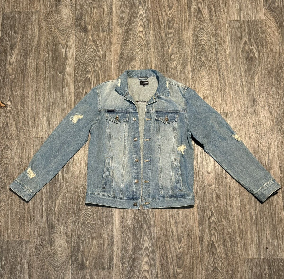 Other Pacsun Distressed Denim Hoodie Size US M / EU 48-50 / 2 - 1 Thumbnail
