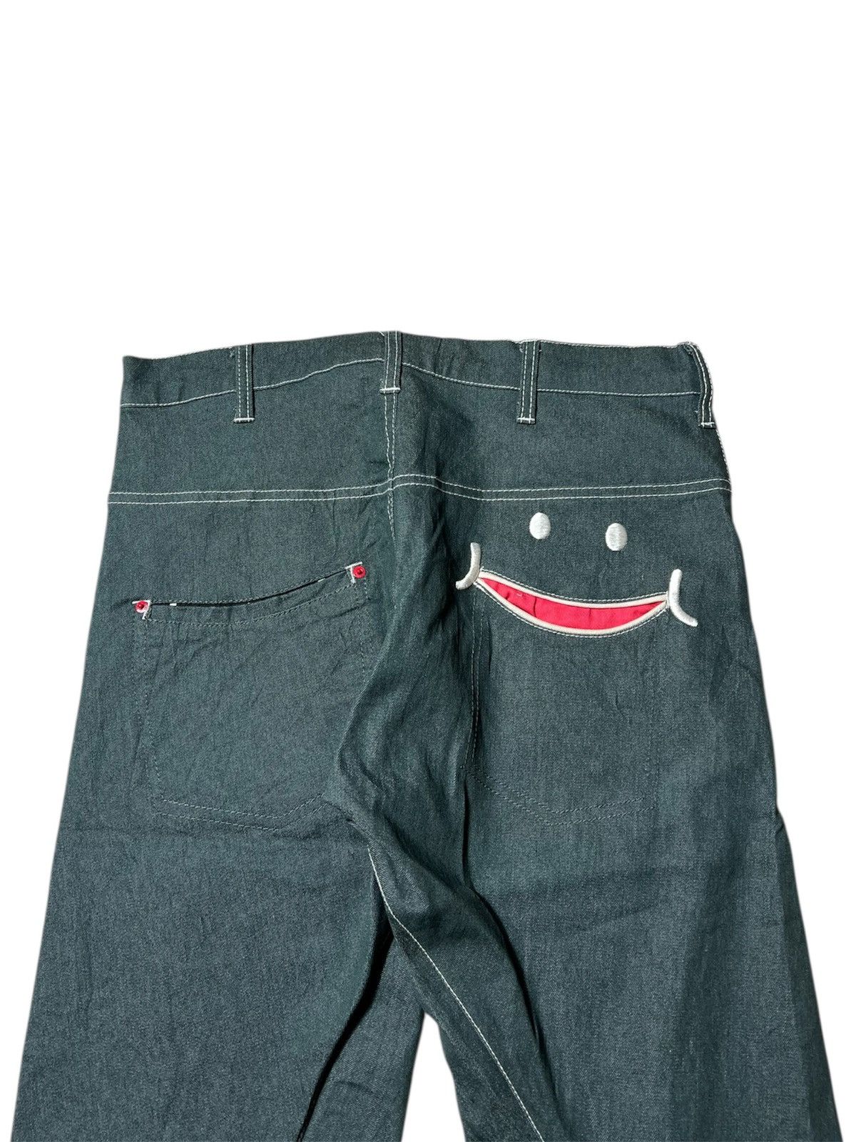 Japanese Brand Japanese Brand Up Smile Pocket J Curve Pants Size US 30 / EU 46 - 4 Thumbnail