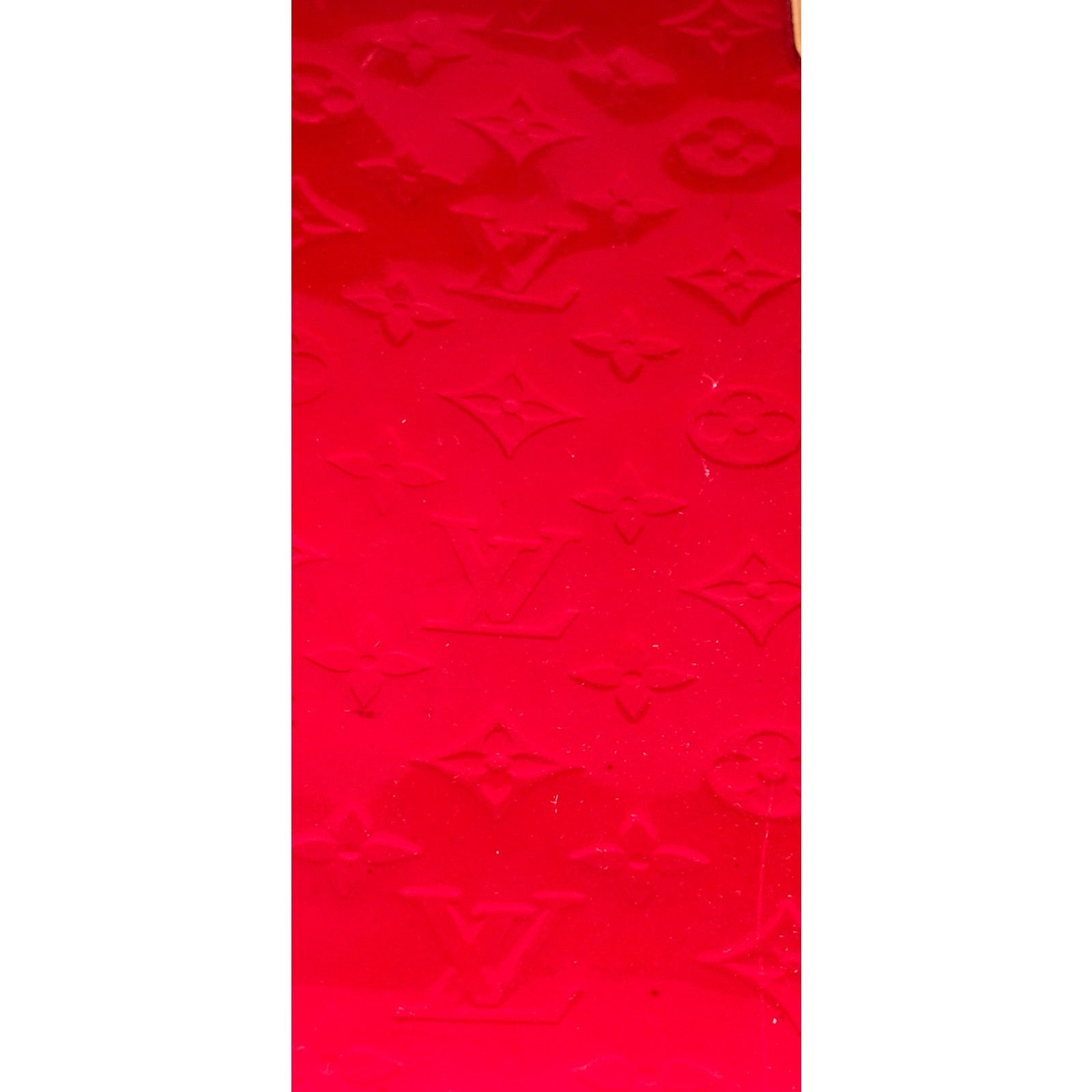 Louis Vuitton Louis Vuitton Red Monogram Vernis Reade MM Tote Size ONE SIZE - 11 Thumbnail