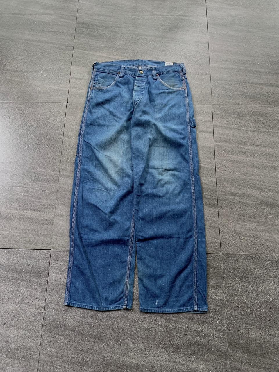 Orslow FREE TAX! Wideleg Carpenter Denim Jeans Size US 30 / EU 46 - 2 Thumbnail