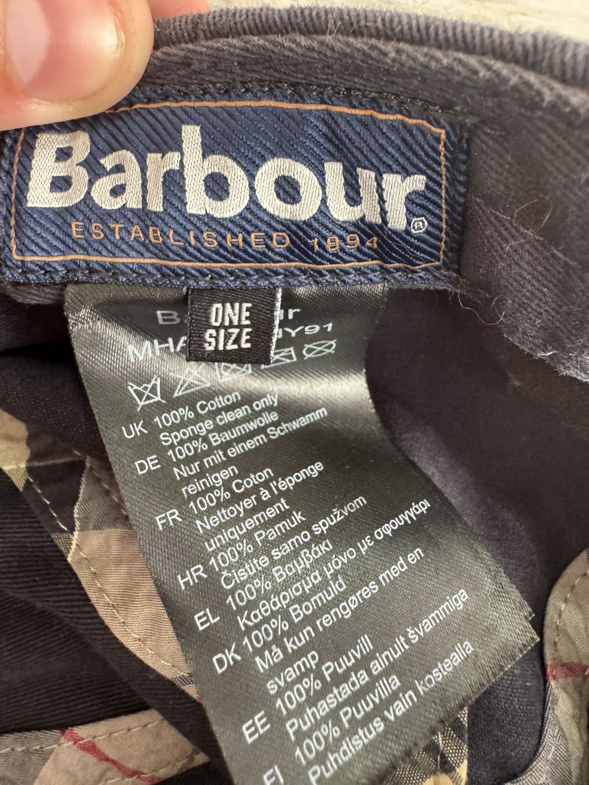 Barbour Barbour cap hat Size ONE SIZE - 7 Thumbnail