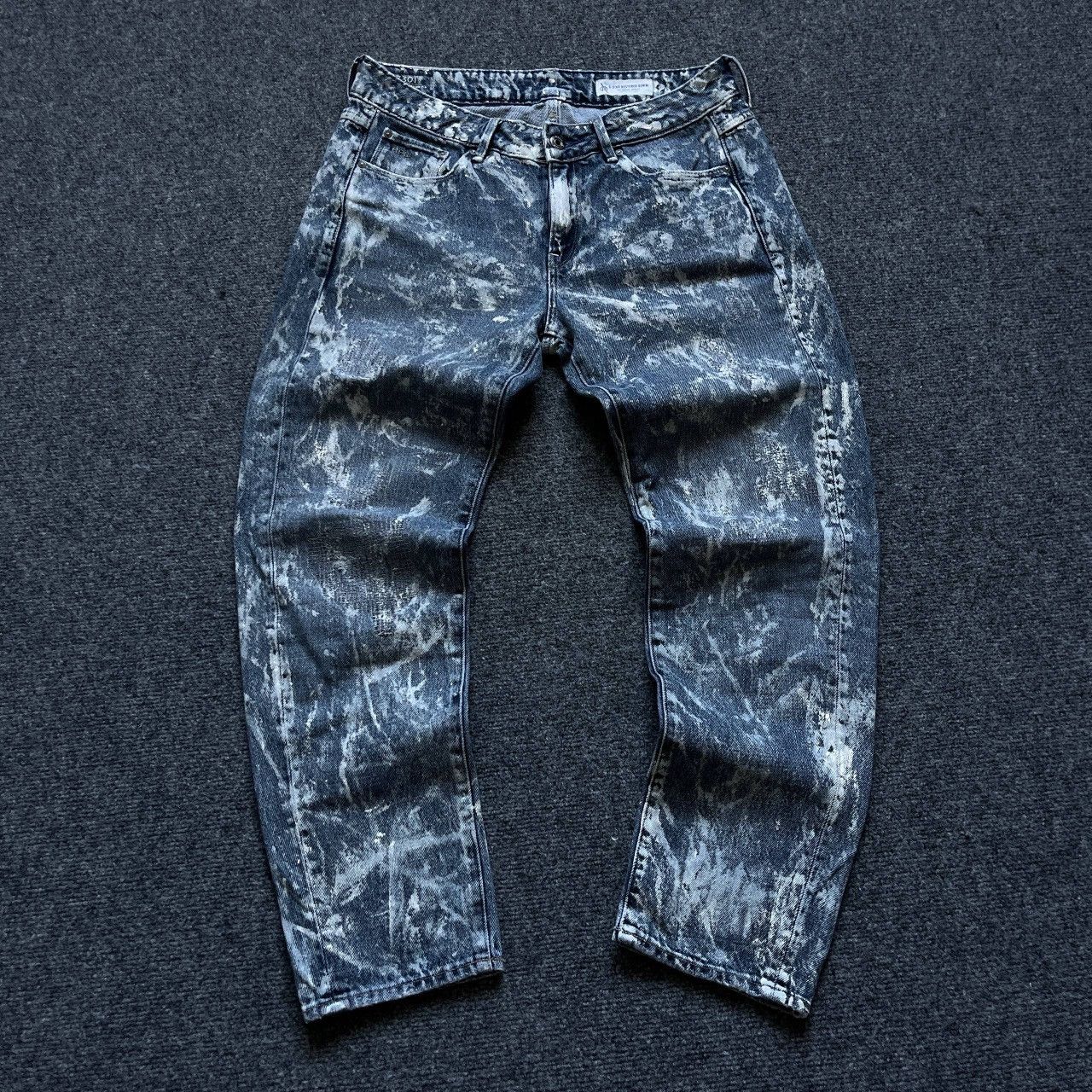 G-Star VTG Women’s G-Star Raw Restored Denim Custom Y2K 00s USA Hyp Size 27" / US 4 / IT 40 - 2 Thumbnail