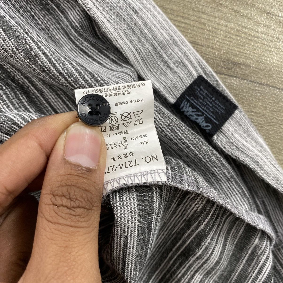 Japanese Brand 2000s Mossimo Double Layers Ifsixwasnine Lgb Style Tee Size US L / EU 52-54 / 3 - 8 Thumbnail