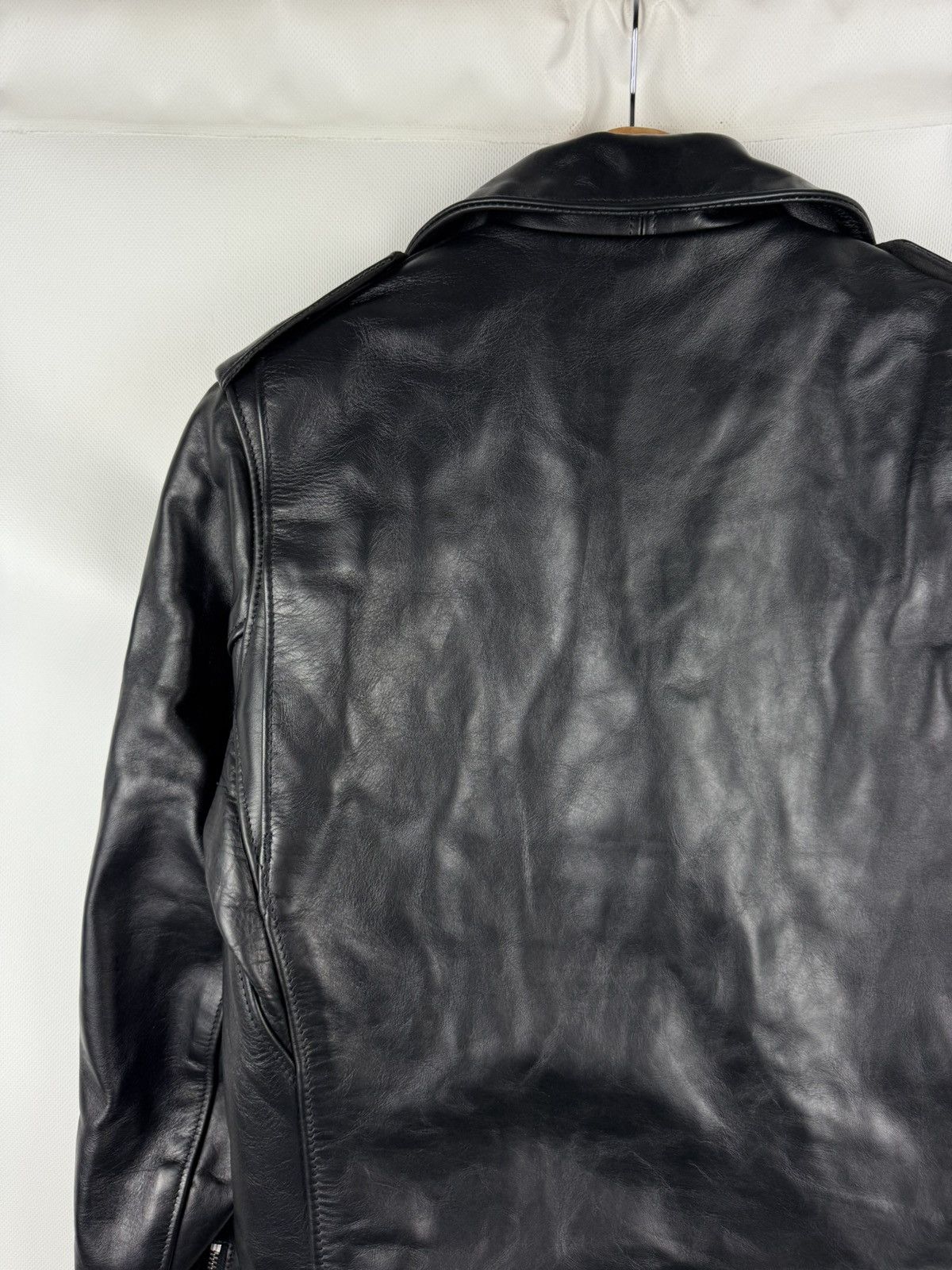 Schott Schott Perfecto Ladies Leather Biker Full Zip Jacket USA Size XS / US 0-2 / IT 36-38 - 15 Thumbnail