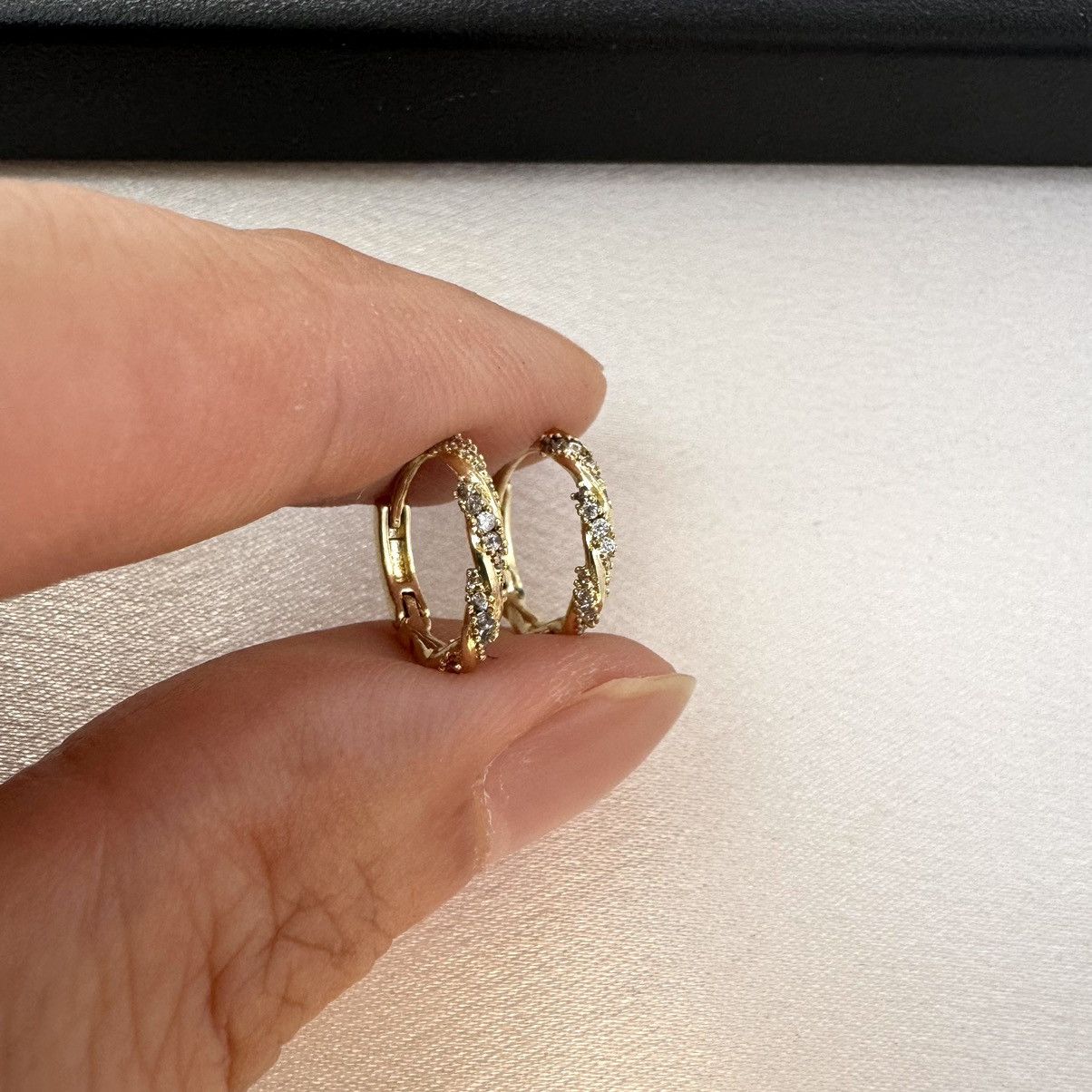 Designer × Other 14mm Small Gold Hoop Earrings for Women Size ONE SIZE - 4 Thumbnail