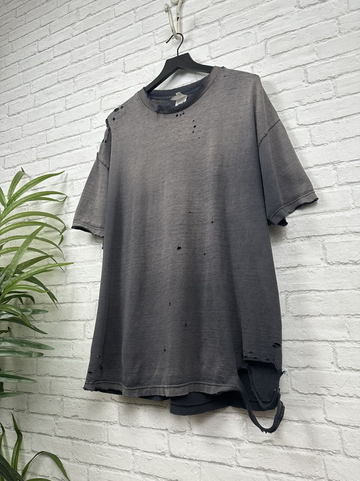 Alstyle (2XL) ABSOLUTELY THRASHED FADED Vintage Short sleeve tee Size US XXL / EU 58 / 5 - 1 Thumbnail