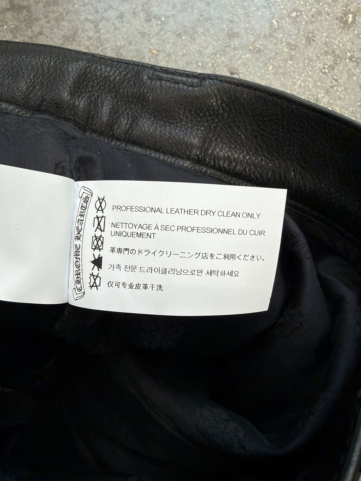 Chrome Hearts Chrome Hearts St Barth Exclusive Fleur Knee Leather Pants Size US 30 / EU 46 - 6 Thumbnail