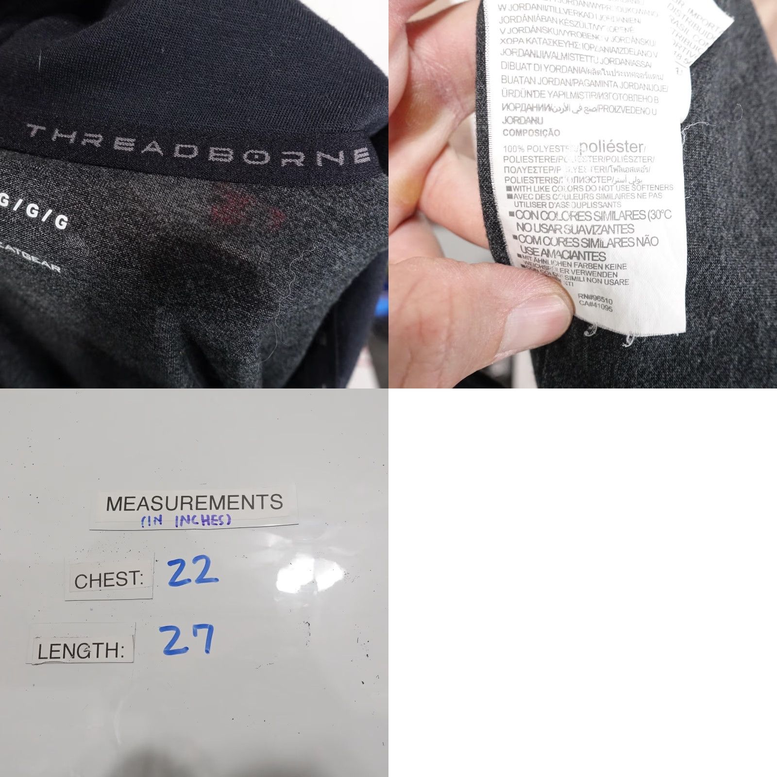 Under Armour Under Armour Pullover Mens L Threadborne HeatGear 1/4 Zip Long Sleeve Lightweigh Size US L / EU 52-54 / 3 - 8 Thumbnail