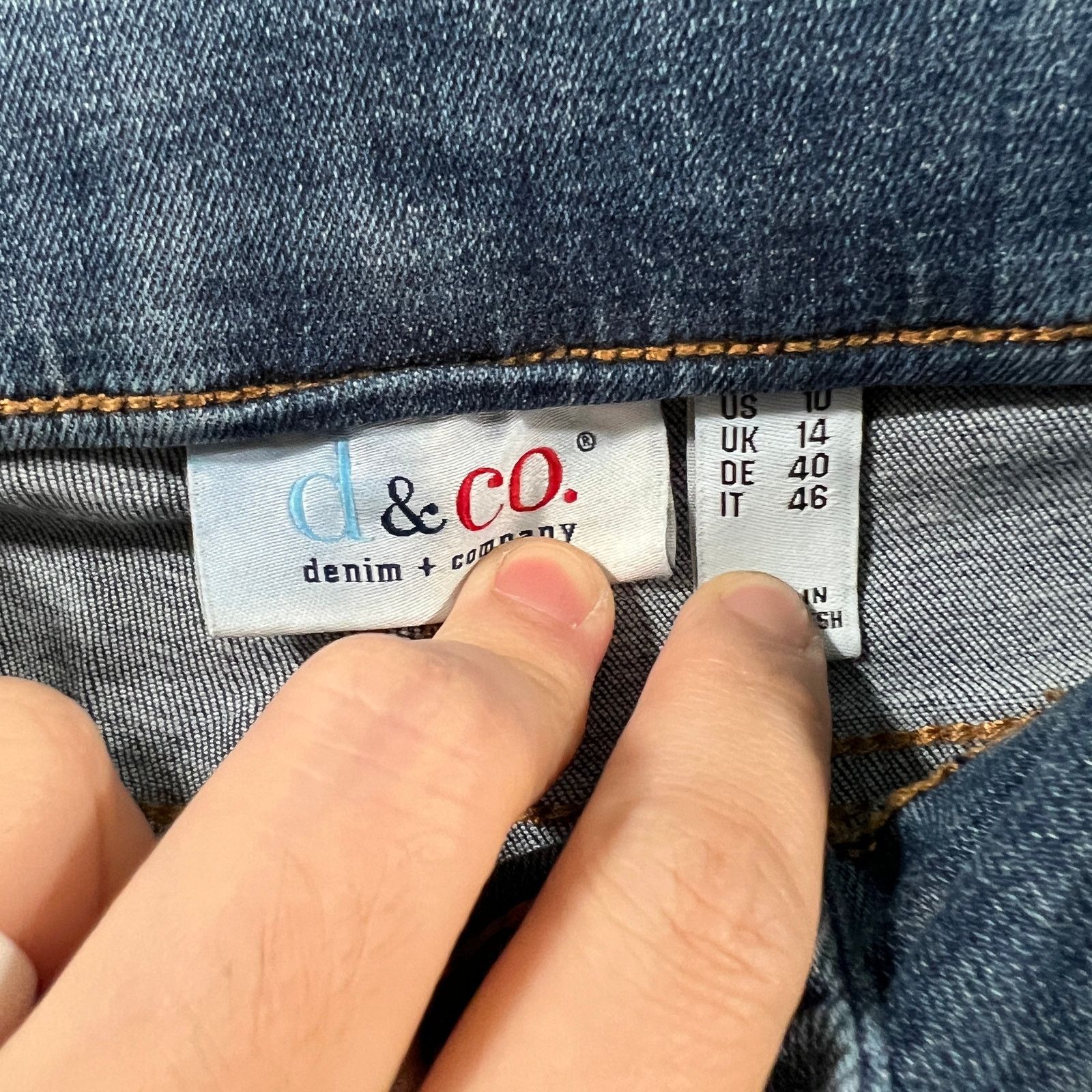 Other Denim & Co. Canyon Retreat Regular Easy Stretch Denim Size 32" / US 10 / IT 46 - 3 Thumbnail