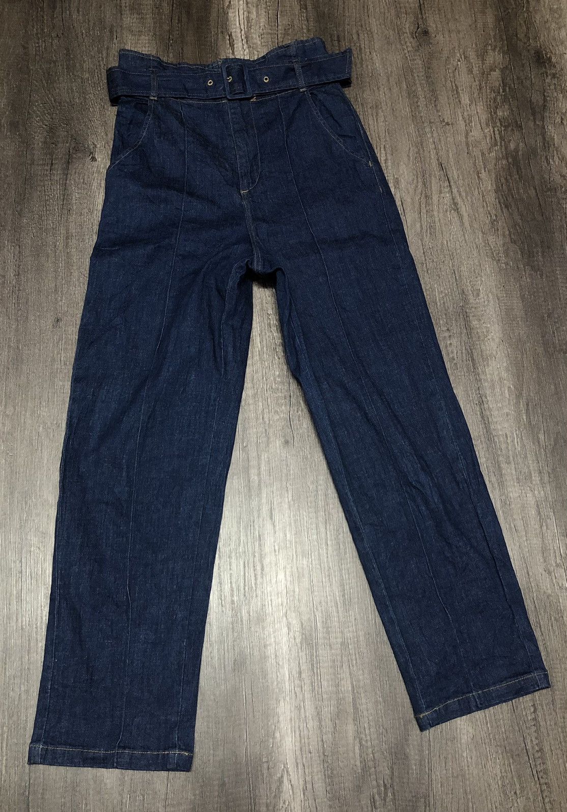 Designer × Japanese Brand Japanese Brand Feroux Onward Kashiyama Co Jeans With Belt Size 28" / US 6 / IT 42 - 8 Thumbnail