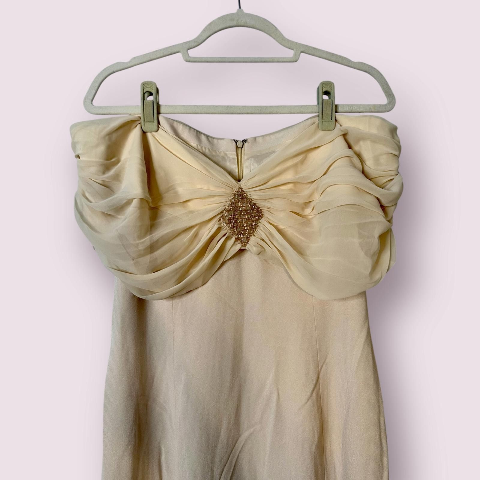 Designer Daymor Couture Strapless Gown Size 8 Size M / US 6-8 / IT 42-44 - 4 Thumbnail