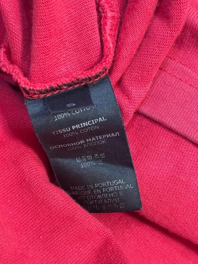 Vetements VETEMENTS Red Sanskrit Long Sleeve Shirt Size US S / EU 44-46 / 1 - 3 Thumbnail