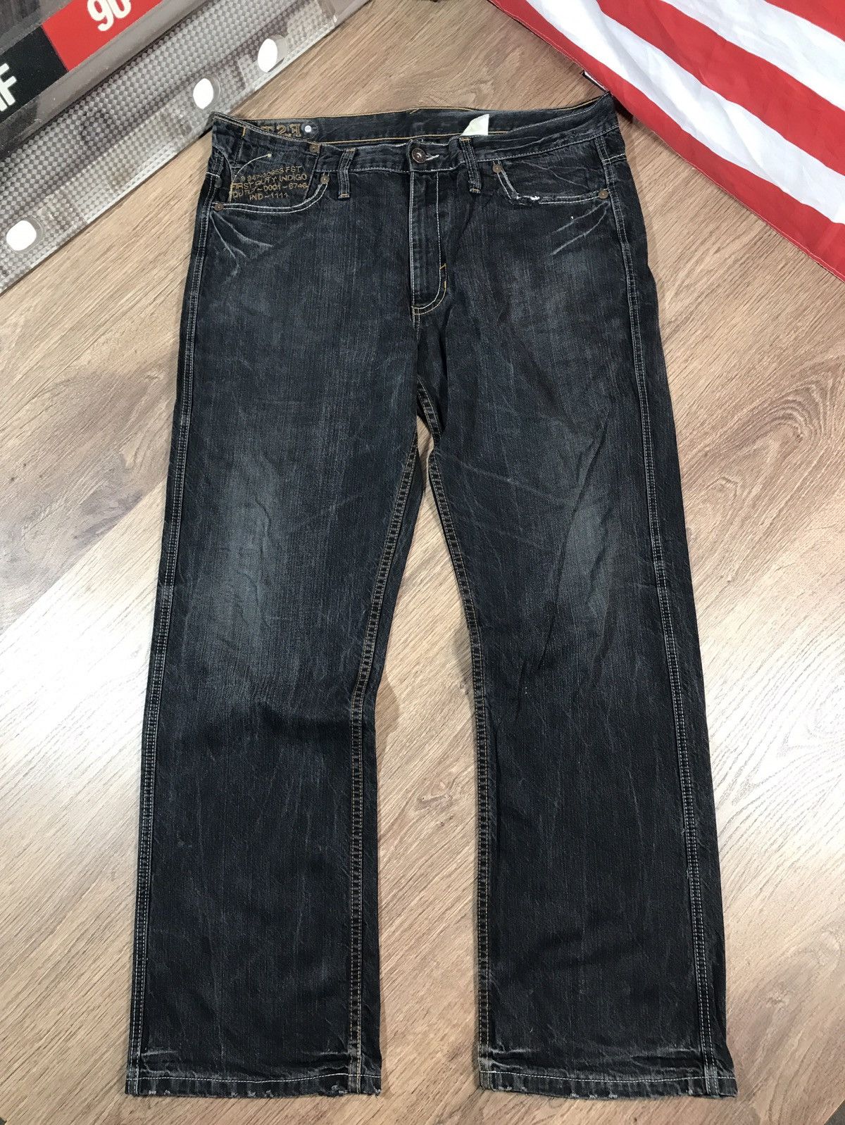 Japanese Brand × Vintage Vintage Distressed Denim Pants Jeans Size US 41 - 1 Thumbnail