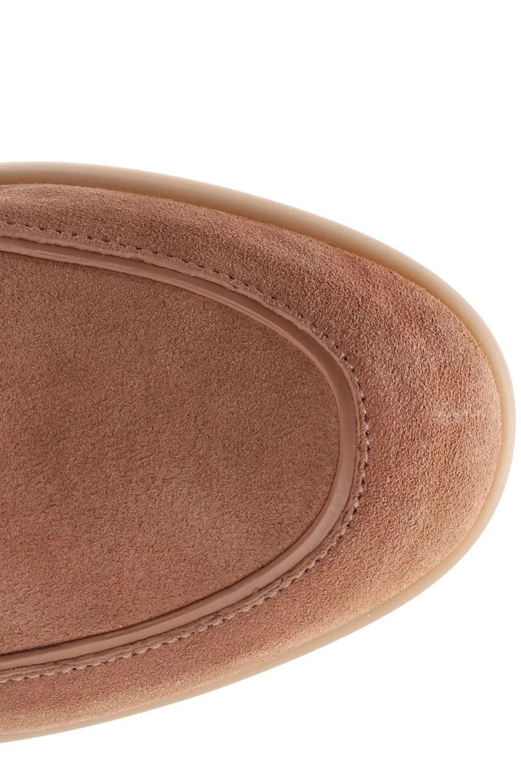 Valentino o1s22i1n0924 Leisure Flows Suede Loafers in Brown Size US 7 / IT 37 - 5 Thumbnail
