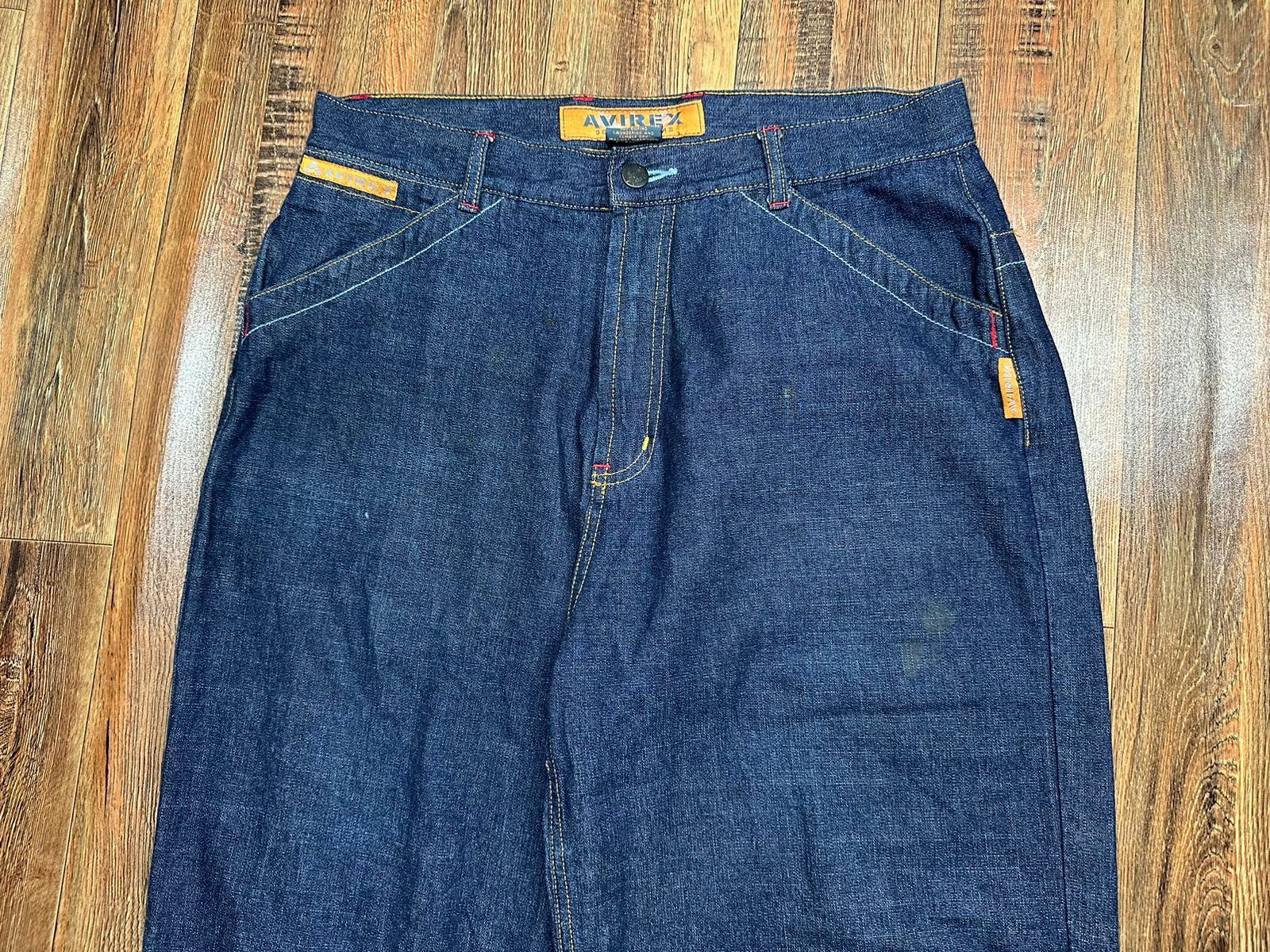 Avirex × Vintage Vintage Y2K Avirex NYC hip hop embroidered baggy Size US 32 / EU 48 - 5 Thumbnail