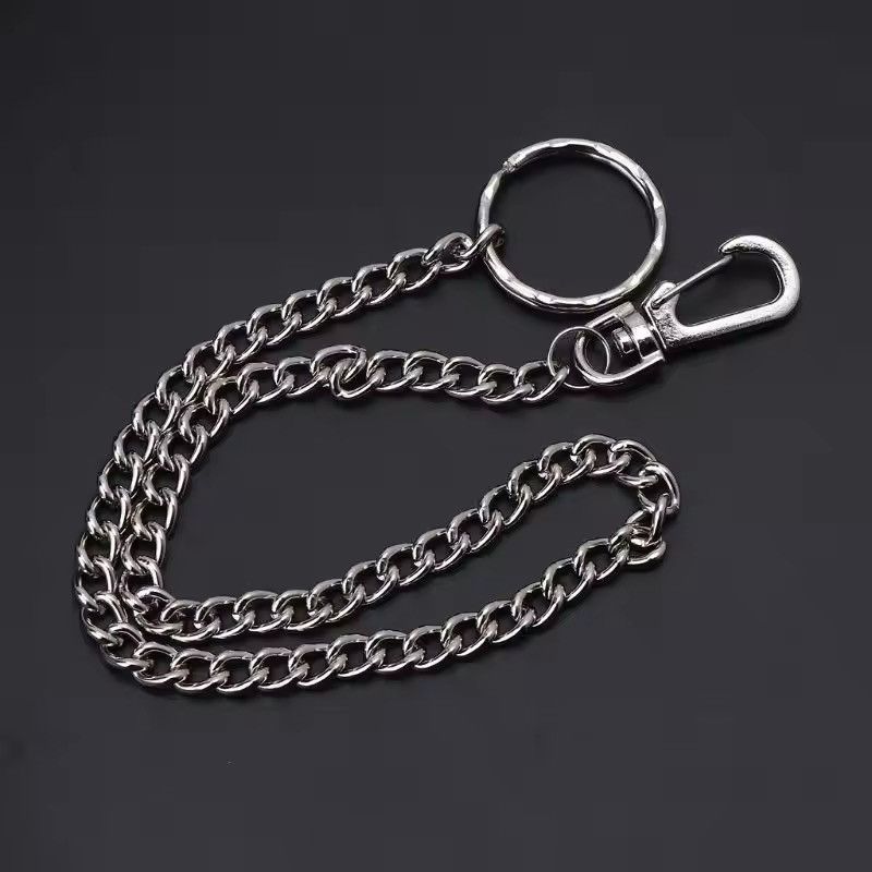 Jewelry Hip Hop Pants Chain Secure Travel Wallet Chain Size ONE SIZE - 2 Thumbnail