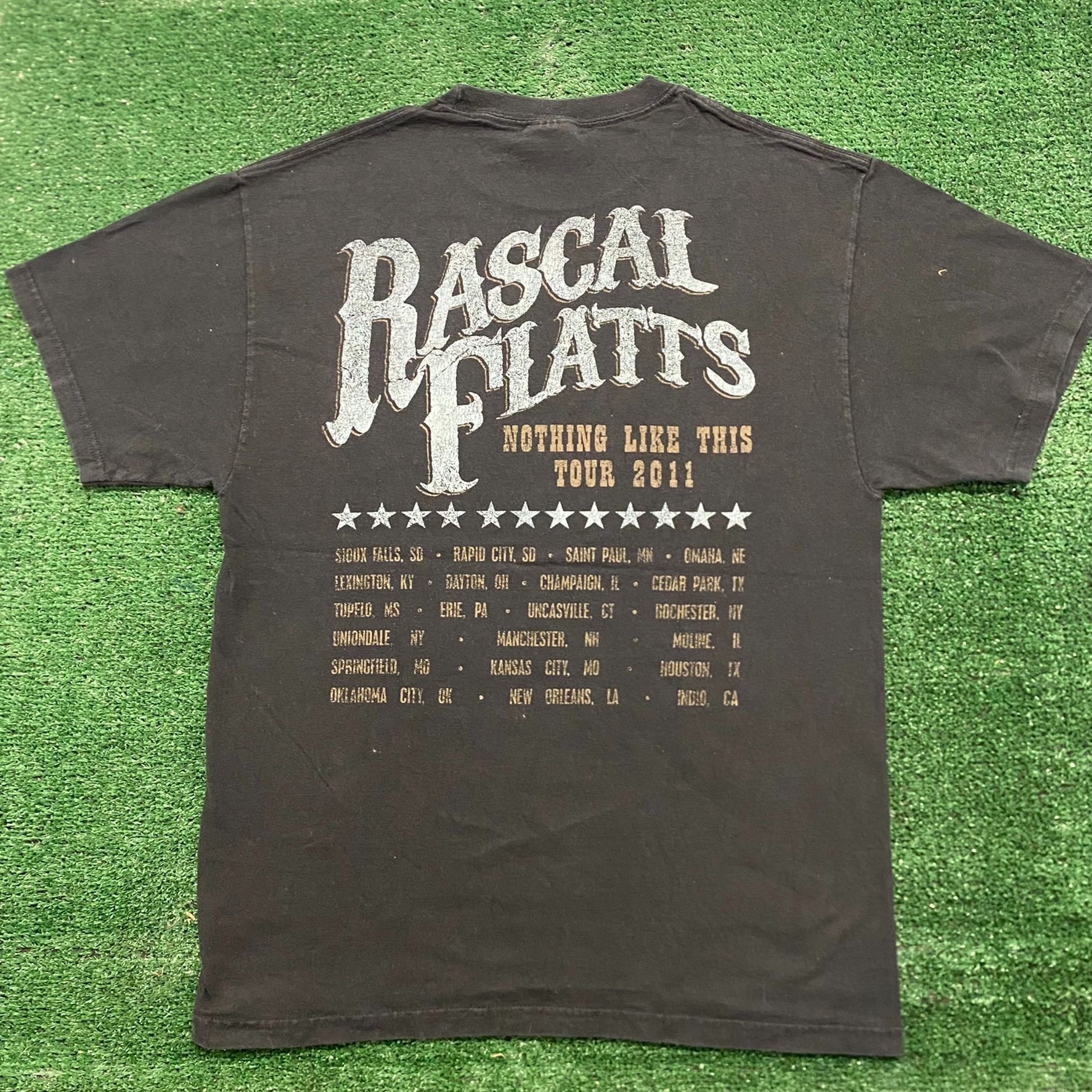 Band Tees Vintage Y2K Rascal Flatts Tour Country Music Band Tee Size US L / EU 52-54 / 3 - 5 Thumbnail