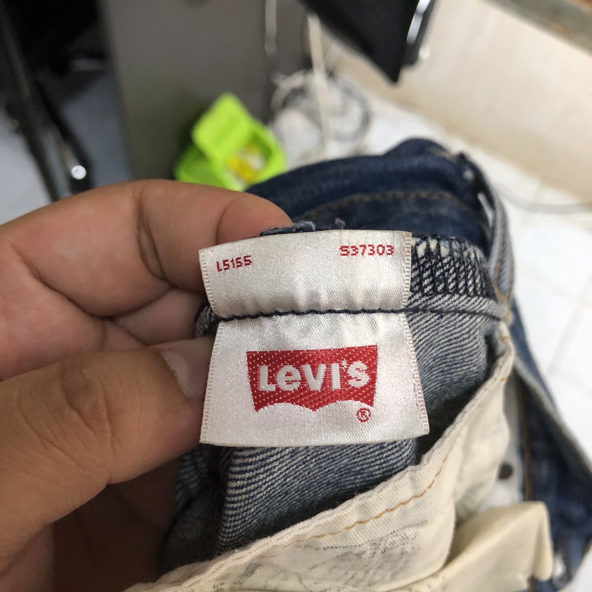 Levi's 501 Levis Blue Distressed ripped Denim Pants #A1443 Size US 30 / EU 46 - 22 Thumbnail