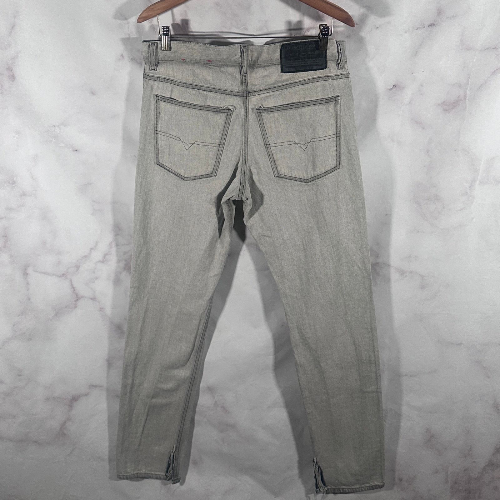 Diesel D-Sark 1995 Light Wash Denim Size US 32 / EU 48 - 7 Thumbnail