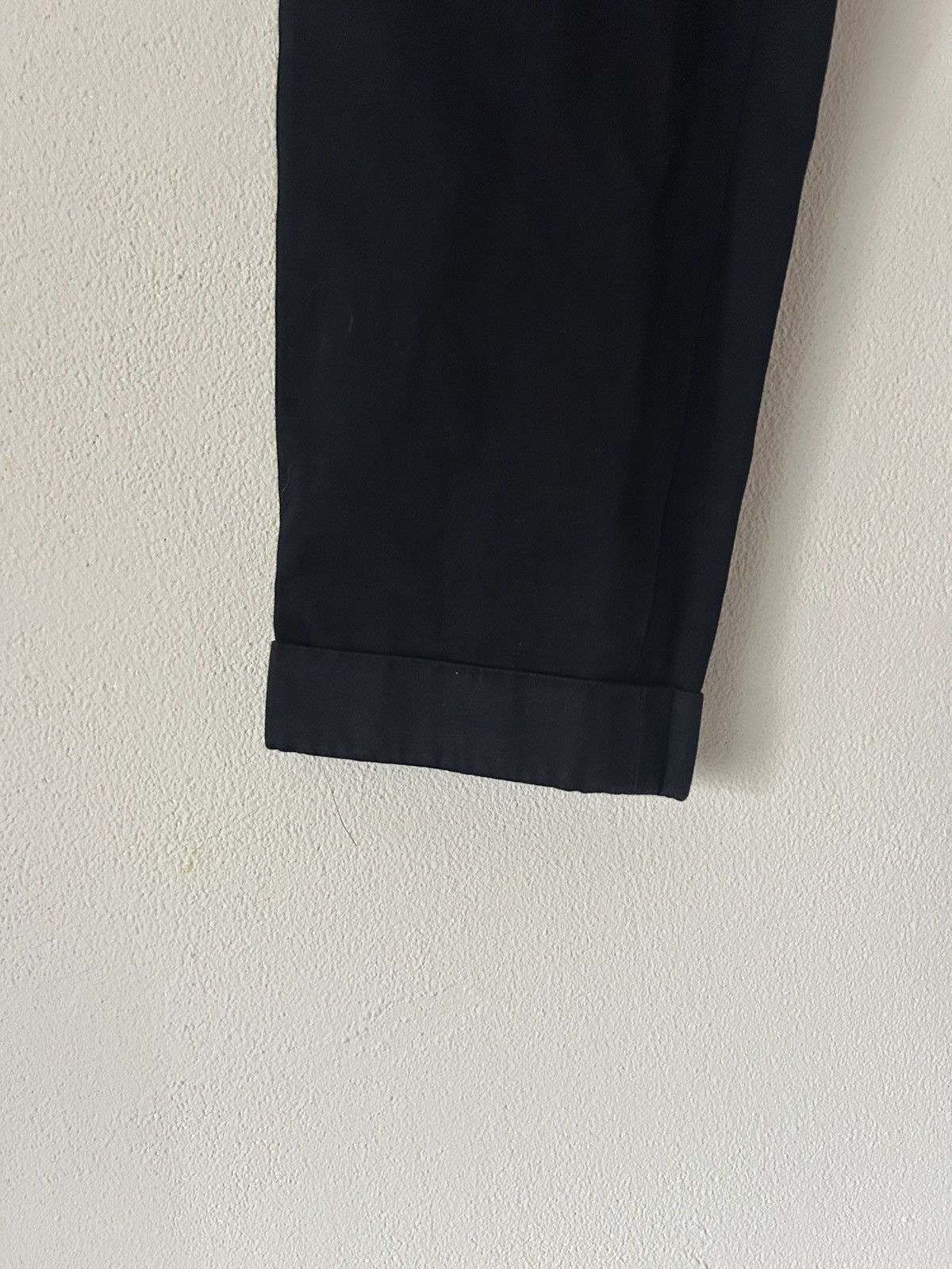 Dries Van Noten Dries Van Noten Black Cotton Pants Size US 34 / EU 50 - 4 Thumbnail