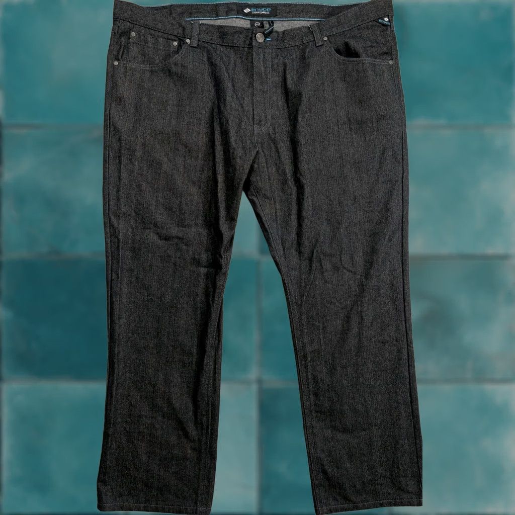 Enyce Enyce Jeans Mens 50 Blue Embroidered Baggy Hip Hop Denim Relaxed Fit Streetwear Jeans Size US 34 / EU 50 - 1 Thumbnail