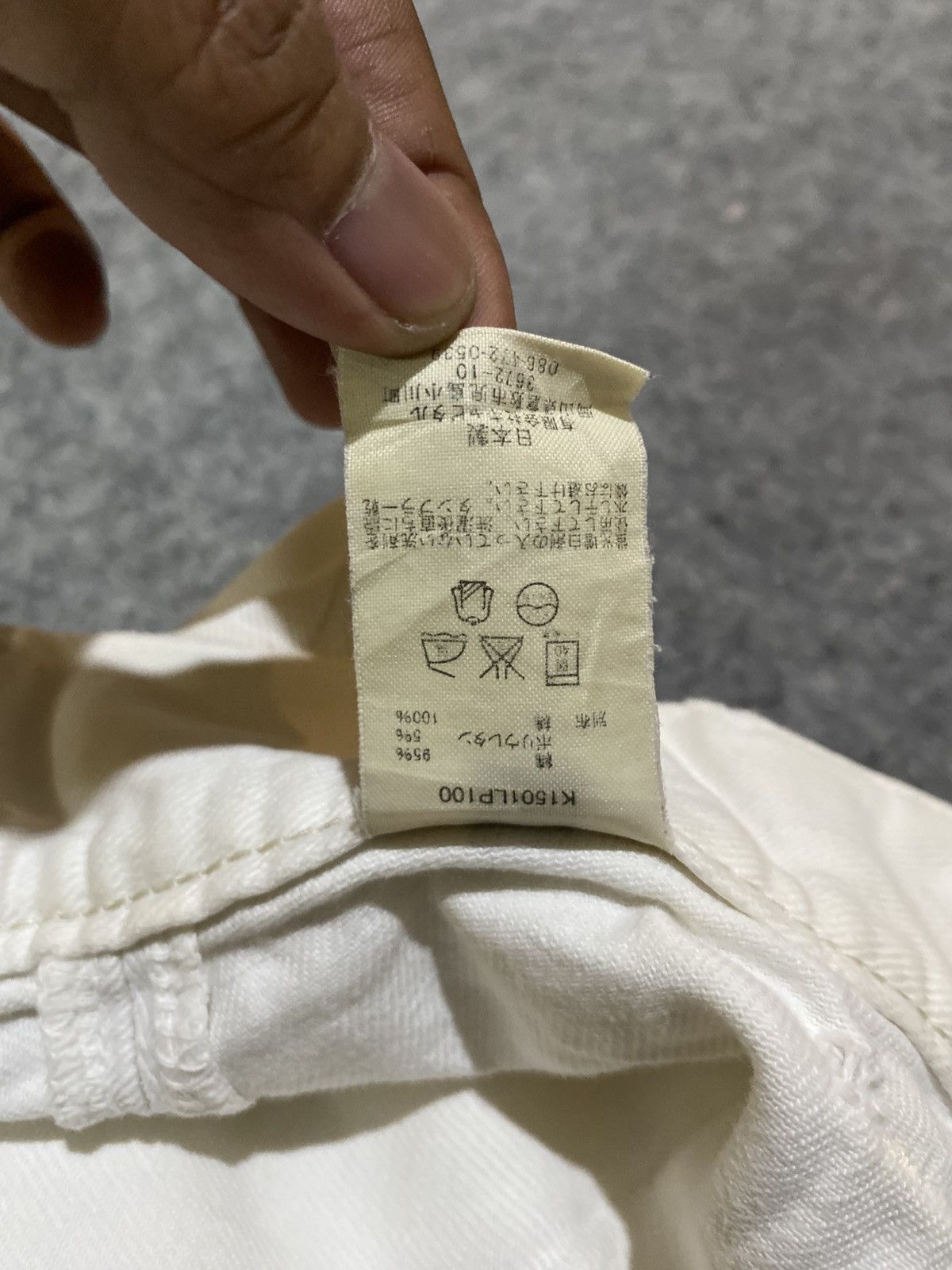 Kapital Kapital Japan White Buckleback Denim Size US 27 - 11 Thumbnail