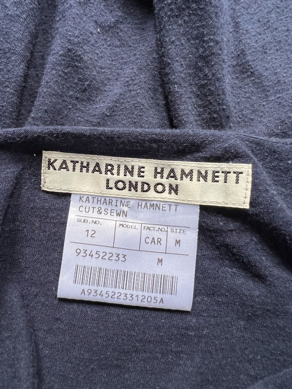 Katharine Hamnett London Vintage Katharine Hamnett London Protest Fashion Shirt Size S / US 4 / IT 40 - 8 Thumbnail