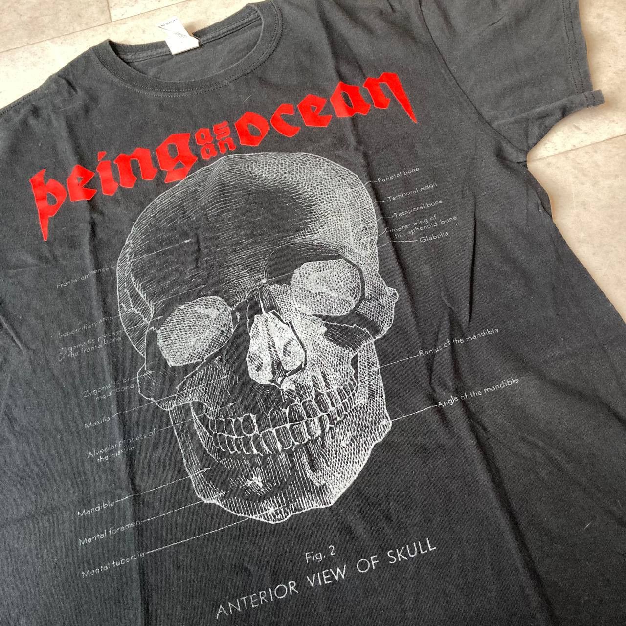Band Tees Being As An Ocean Hardcore Metal Rock Band Skull Art Size US M / EU 48-50 / 2 - 2 Thumbnail