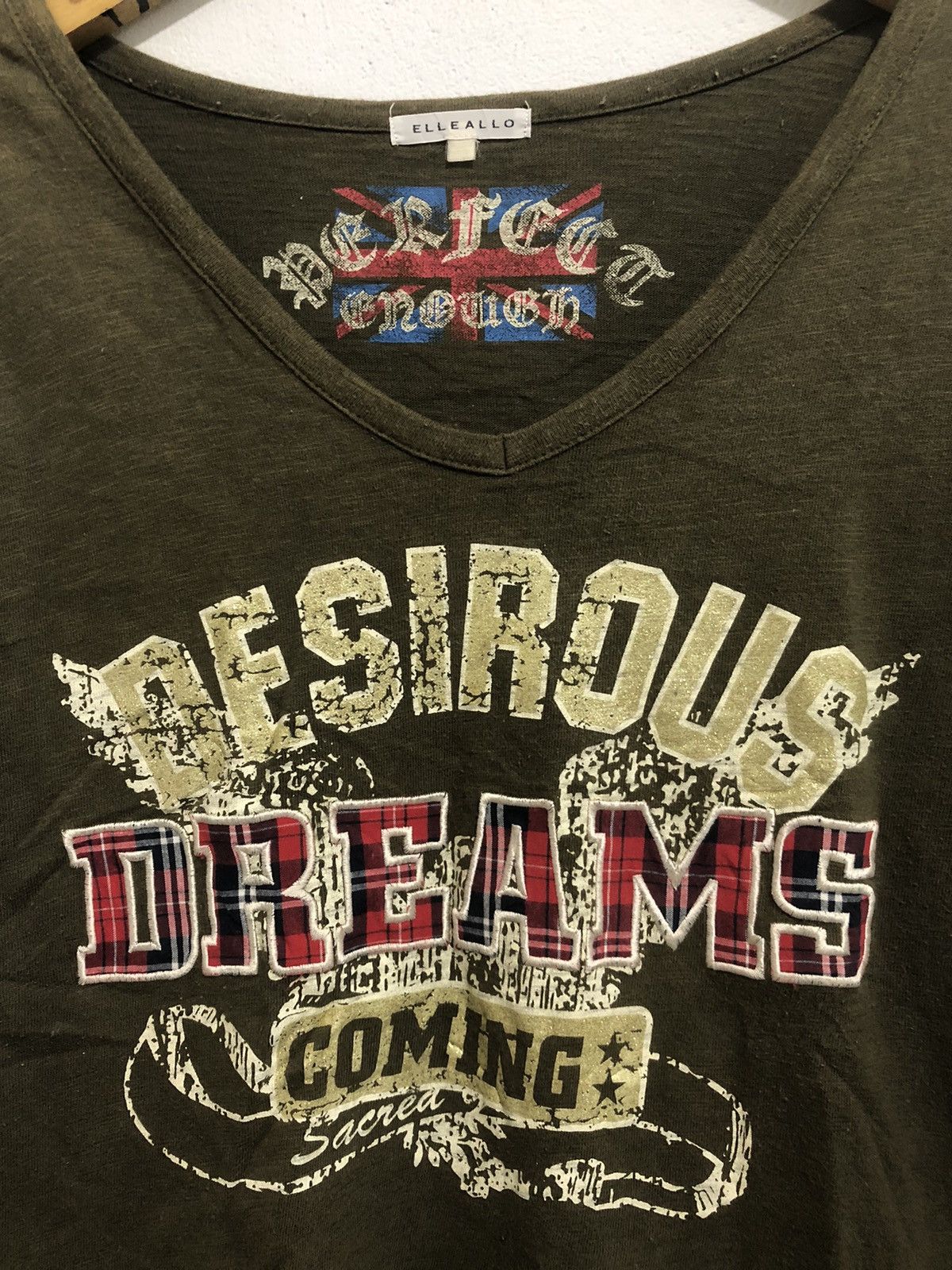 Hysteric Glamour DESIROUS DREAMS COMING LONGSLEEVE PUNK ROCK STYLE Size US M / EU 48-50 / 2 - 6 Thumbnail