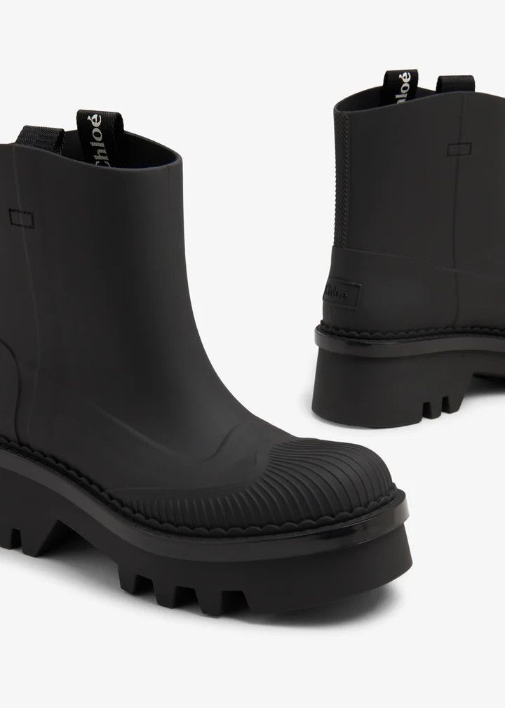 Chloe o1y0825 Ankle Boots in Black Size US 8 / IT 38 - 3 Thumbnail