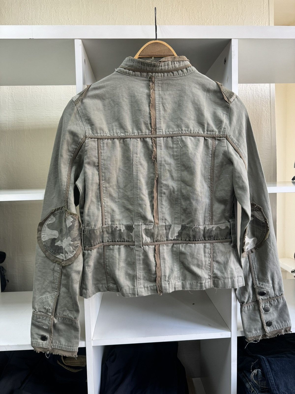 Junya Watanabe Vintage Patchwork Camo Military Japanese Jacket Size US S / EU 44-46 / 1 - 3 Thumbnail