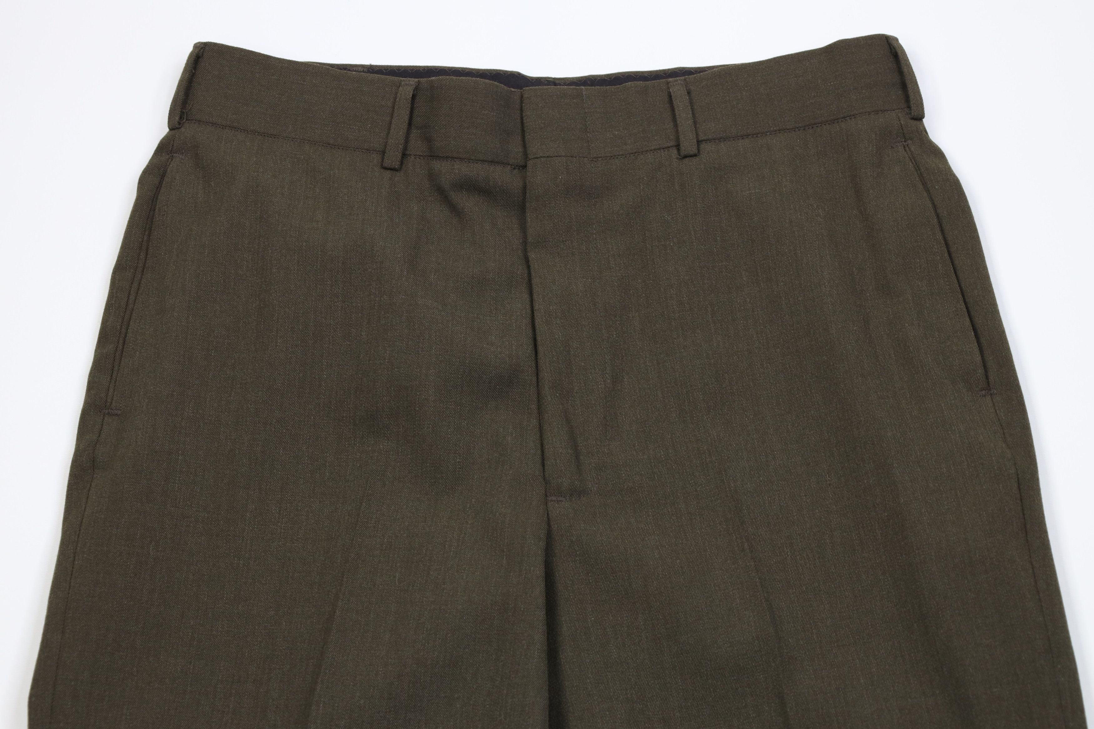 Vintage Vintage 90s USGI Marines Green Shade 2212 Wide Leg Pants USA Size US 34 / EU 50 - 2 Thumbnail