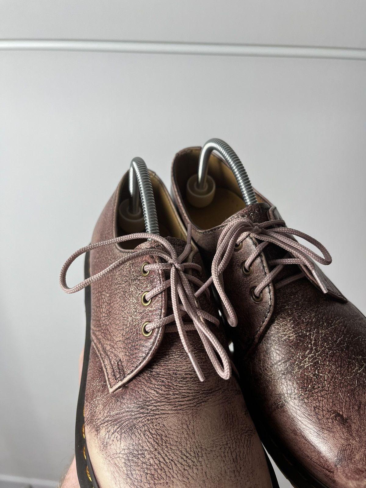 Dr. Martens × Leather Dr.Martens Woman’s Derby Boots Classic Leather Avant Garde Size US 7 / IT 37 - 4 Thumbnail