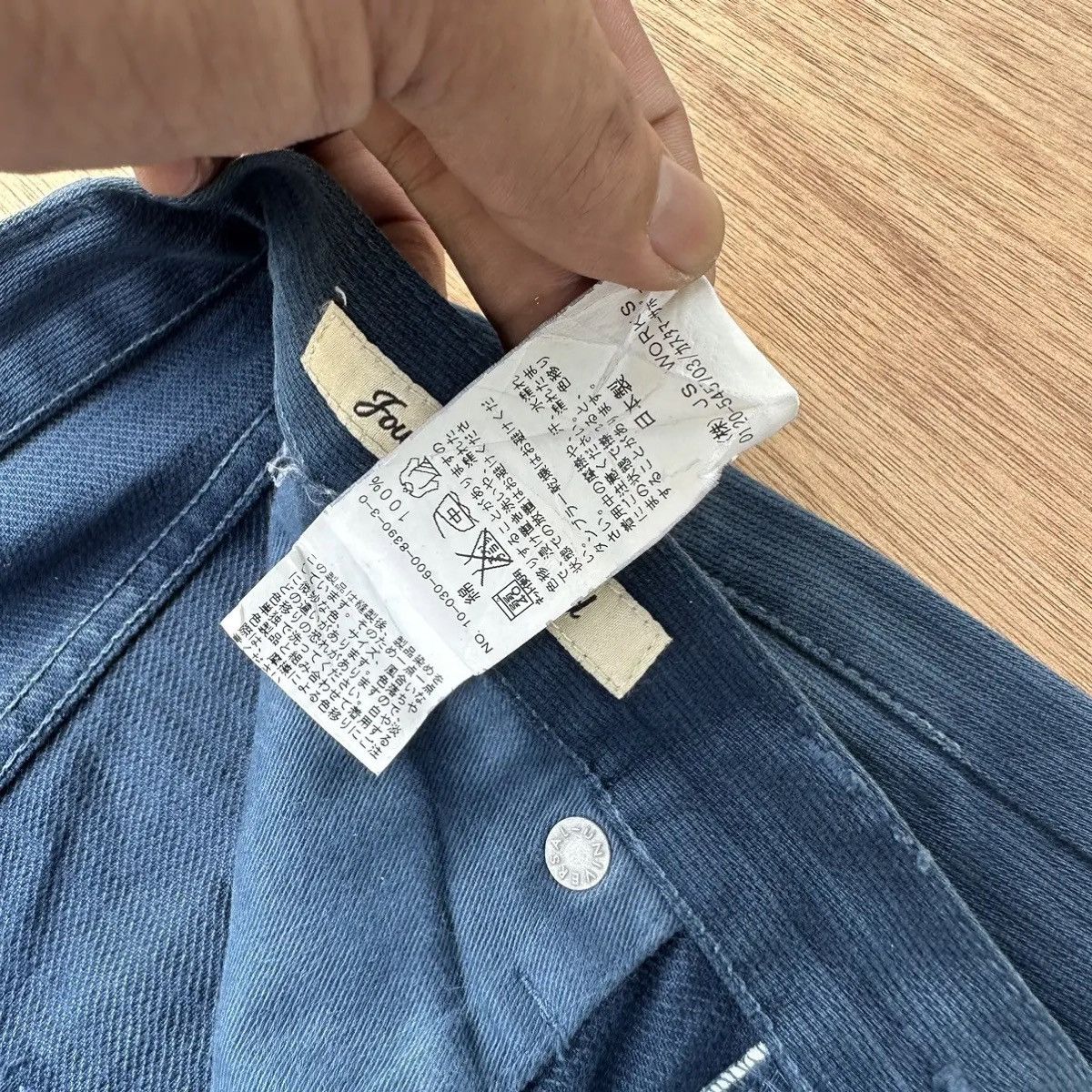 Japanese Brand VINTAGE JOURNAL STANDARD DESIGNER JEANS JAPAN PANTS W29 Size US 29 - 10 Thumbnail