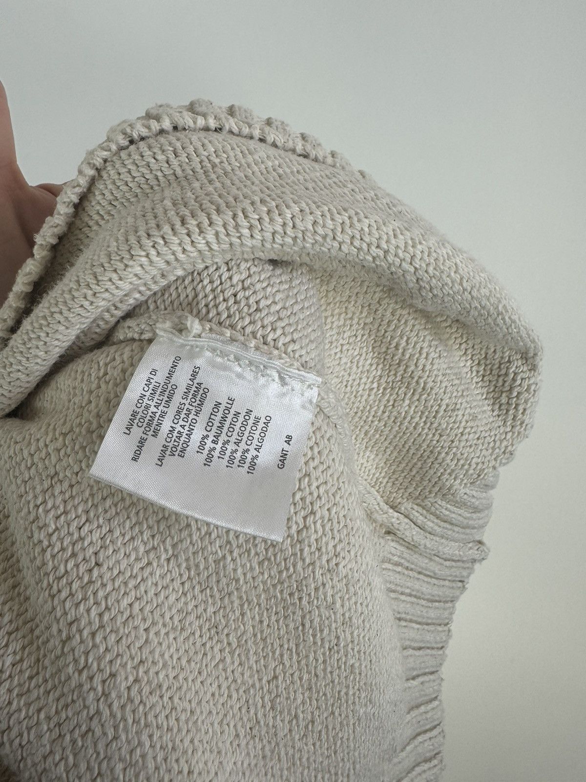 Gant × Vintage Vintage Gant Big Logo American Flag Sweater Size US XL / EU 56 / 4 - 4 Thumbnail