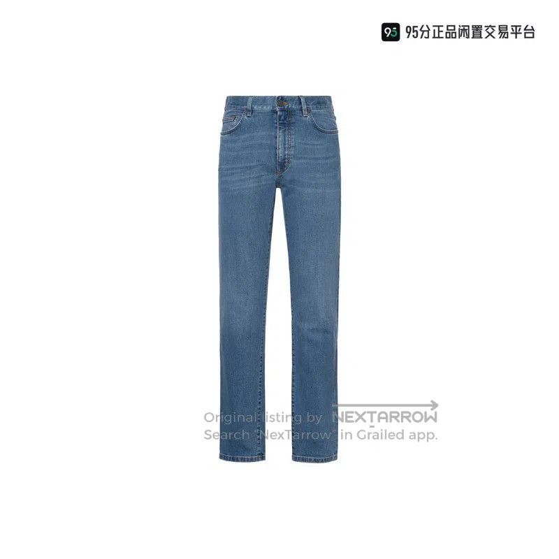 Ermenegildo Zegna Zegna Men's Solid Button Slim. Size US 30 / EU 46 - 2 Thumbnail