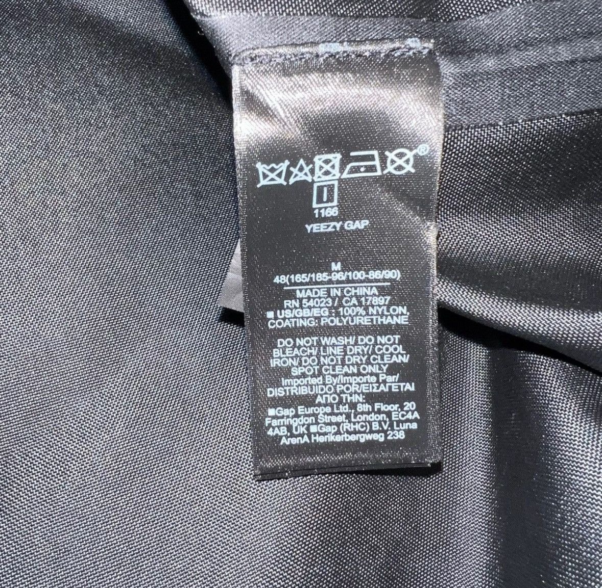 Gap × Kanye West Yeezy Gap T Cut Parka Black Pullover Size Medium Size US M / EU 48-50 / 2 - 4 Thumbnail