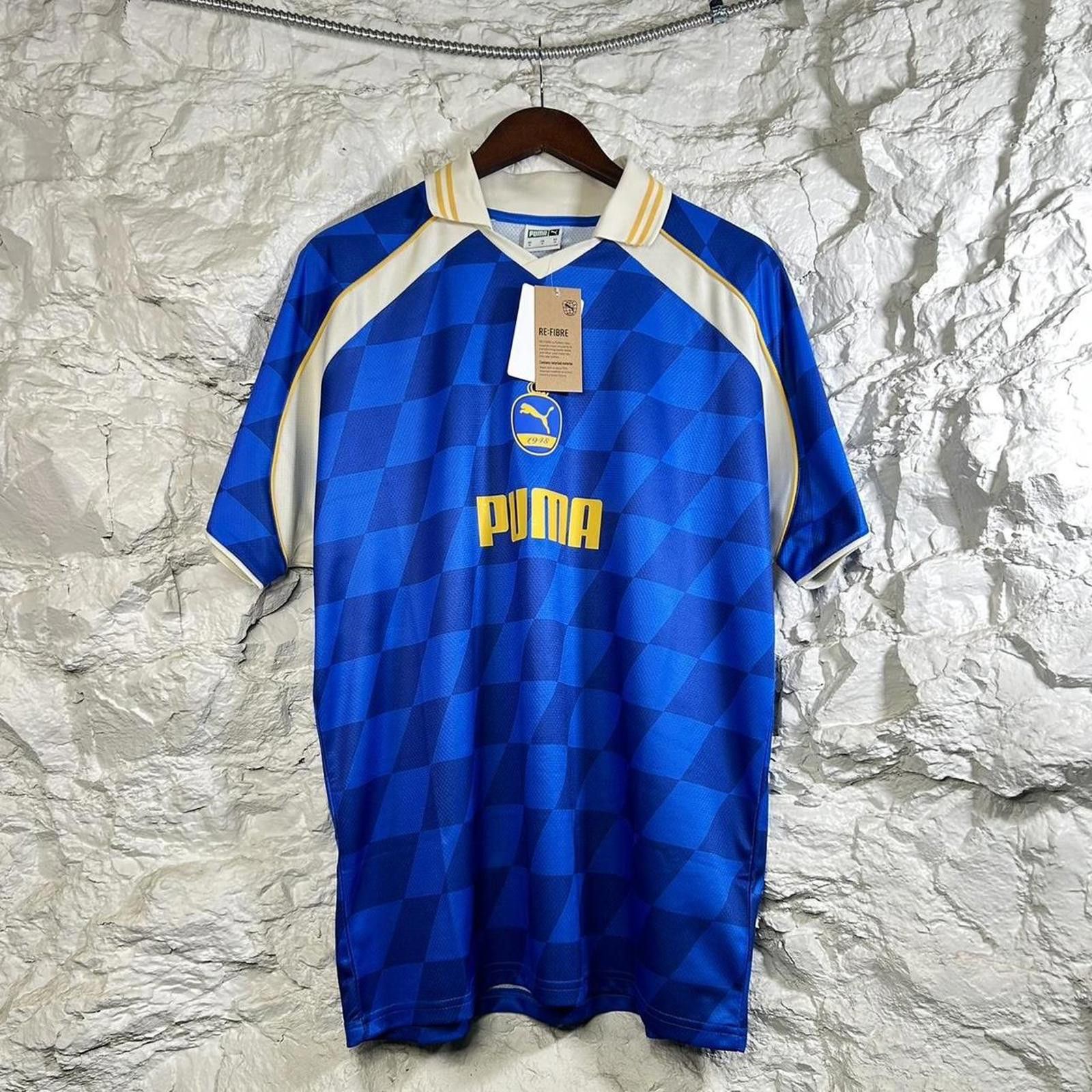 Puma Puma Diamond Blue Football Jersey Size Medium Size US XL / EU 56 / 4 - 1 Thumbnail