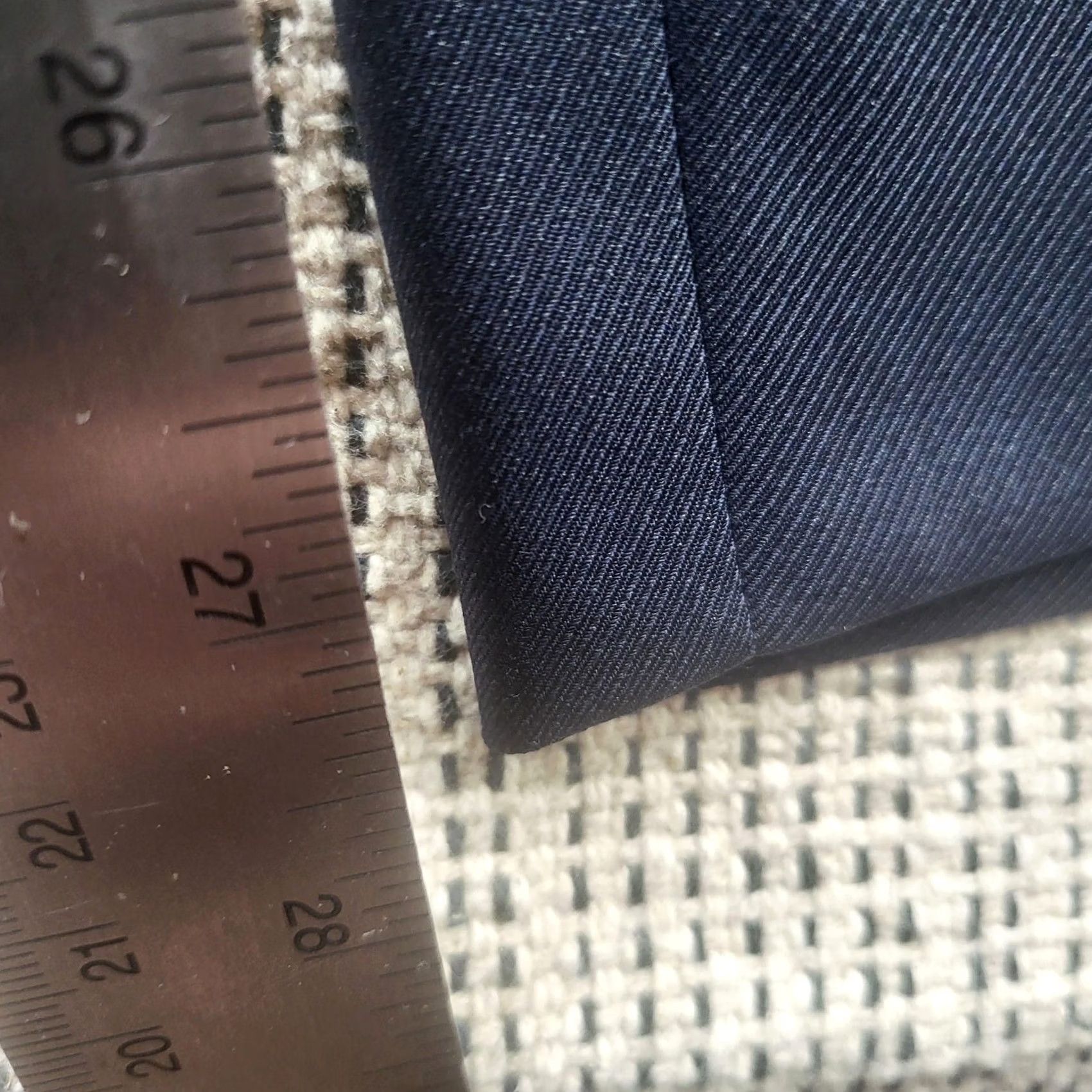 Brioni Brioni Dress Pants Mens 36x28 Navy Blue Flat Front Formal Work Office Wear Size US 36 / EU 52 - 4 Thumbnail