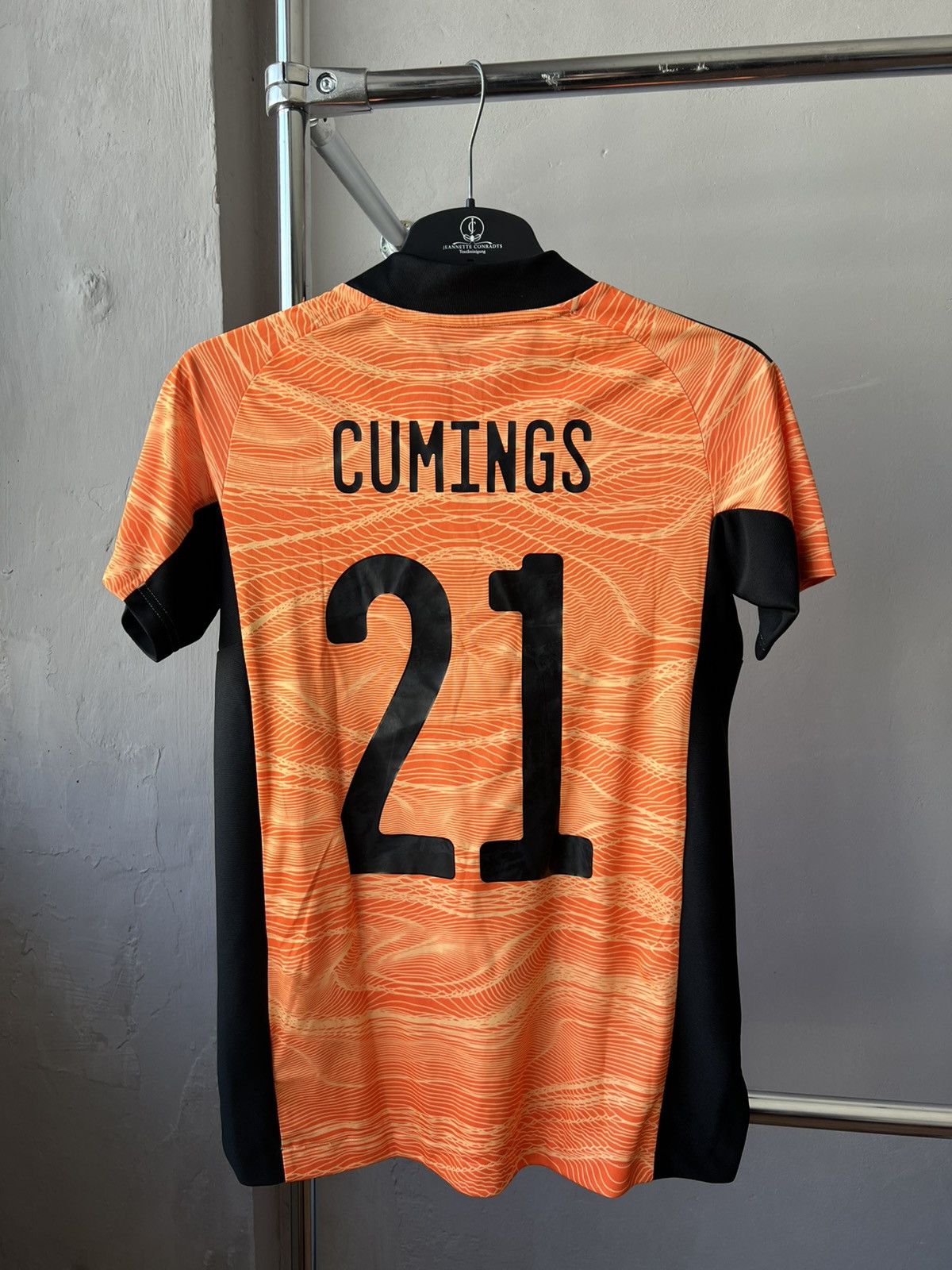 Adidas 2021 SCOTLAND #21 CUMINGS PLAYER ISSUED SOCCER JERSEY SHIRT Size M / US 6-8 / IT 42-44 - 12 Thumbnail
