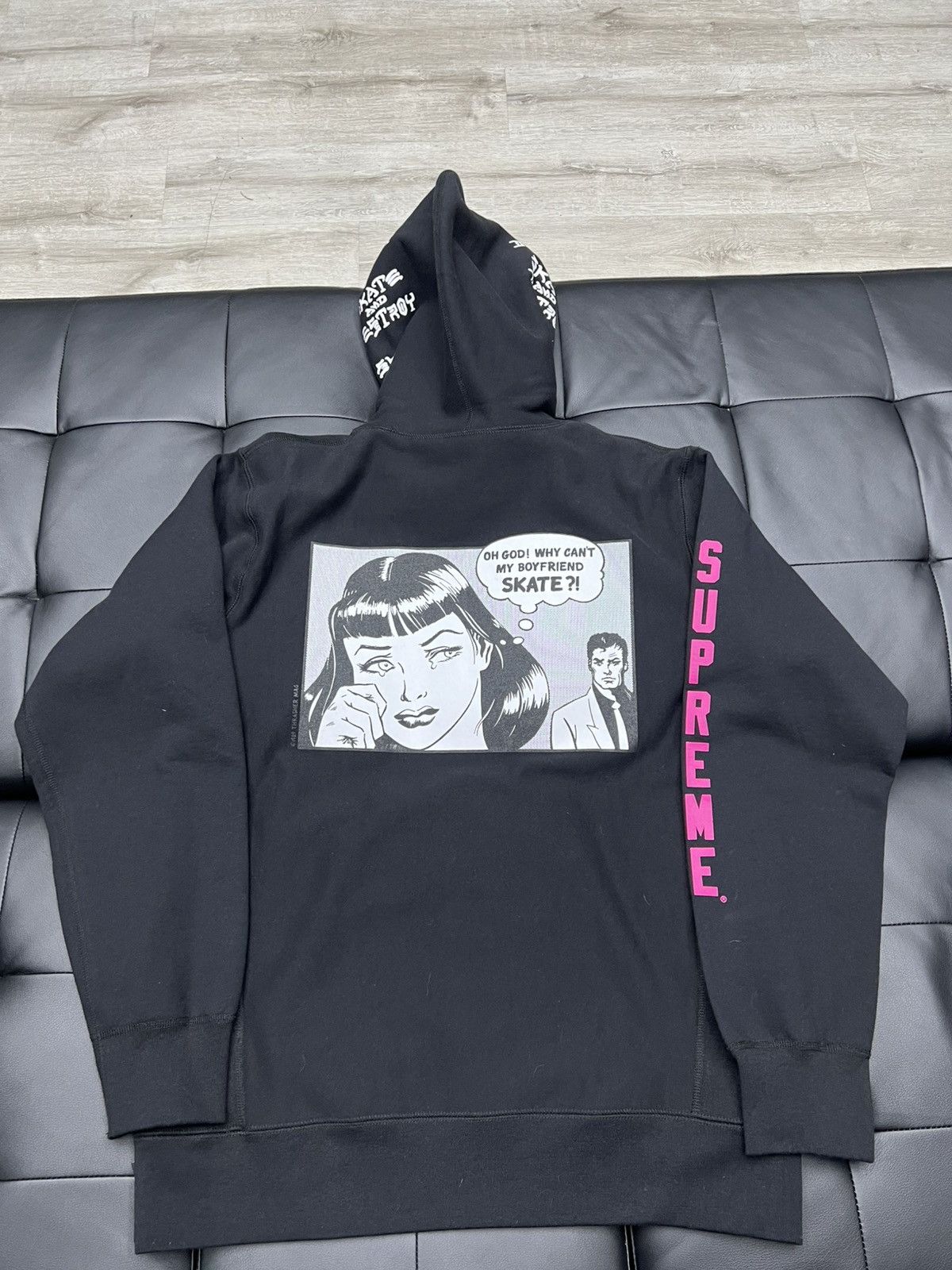 Supreme Supreme Thrasher Boyfriend Hooded Sweatshirt Size X-Large Size US XL / EU 56 / 4 - 3 Thumbnail