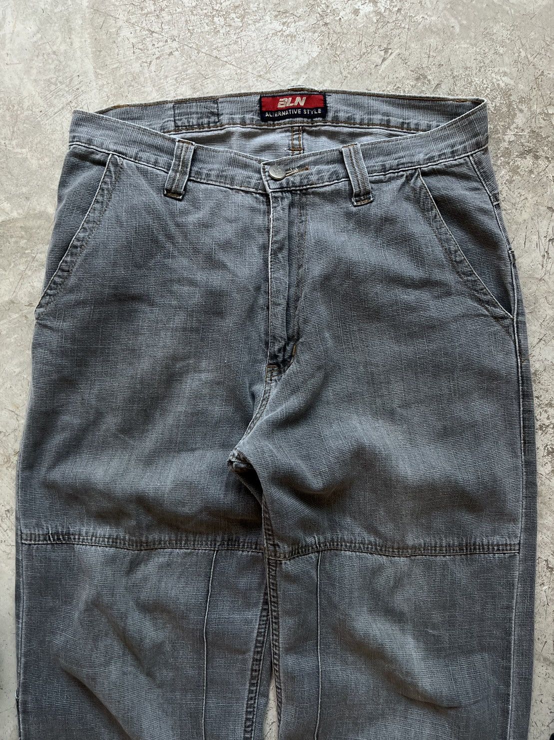 Vintage Faded BLN Workwear Denim Pants Size US 31 - 6 Thumbnail