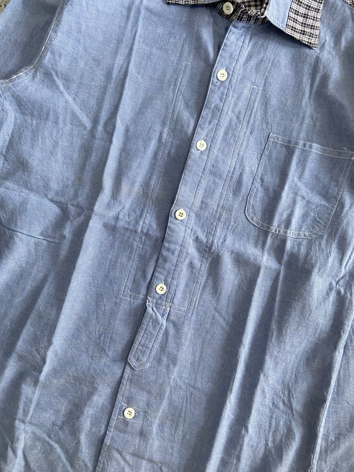 Junya Watanabe Junya watanabe checkered panel button up shirt Size US XL / EU 56 / 4 - 3 Thumbnail
