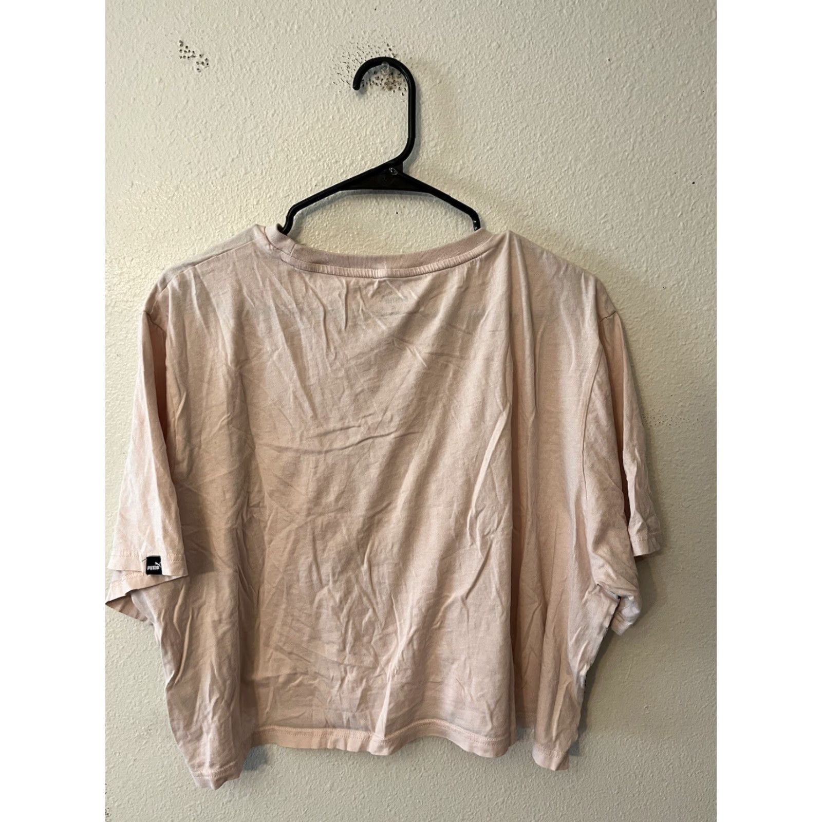 Puma Puma Women's Short Sleeve T-Shirt Pink Logo XXL Logo - T-Shirt, Pink, 2XL, Regular, Cotton, Short Sleeve, Round Neck, Women's, Basic Style Size XXL / US 16-18 / IT 52-54 - 2 Thumbnail