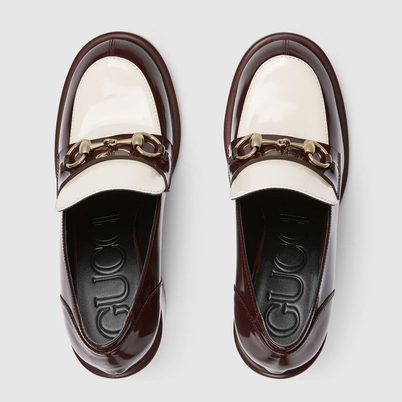 Gucci o1loc1c0326 834760 Women's Heeled Loafer With Horsebit Brown Size US 9.5 / IT 39.5 - 4 Thumbnail