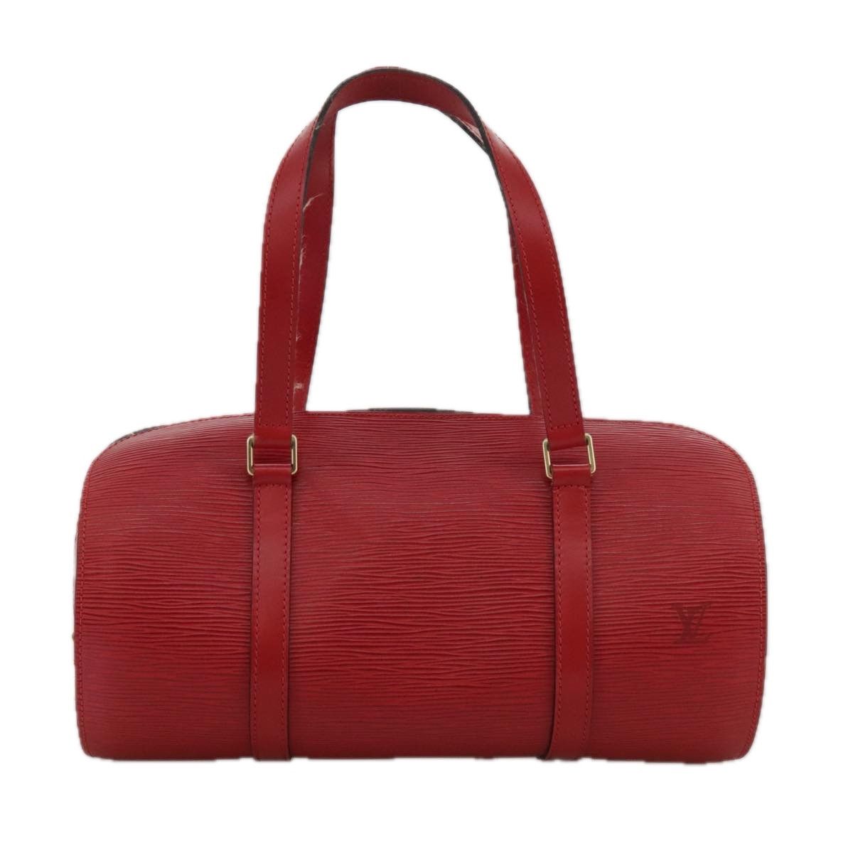 Louis Vuitton Soufflot Red Leather Handbag (Pre-Owned) Size ONE SIZE - 1 Thumbnail