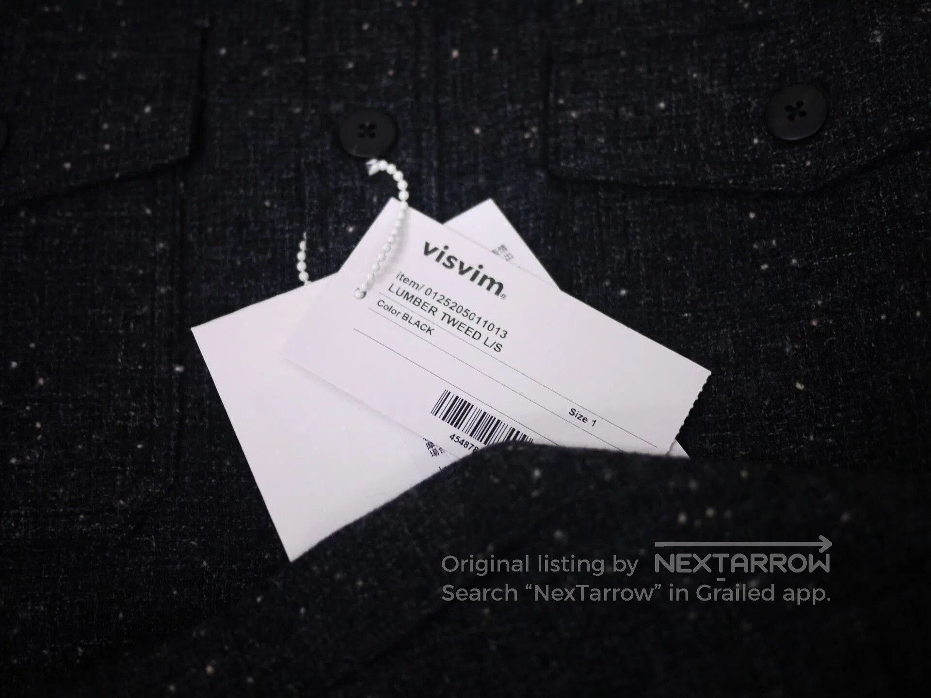 Visvim visvim lumber shirt in black. Size US S / EU 44-46 / 1 - 7 Thumbnail