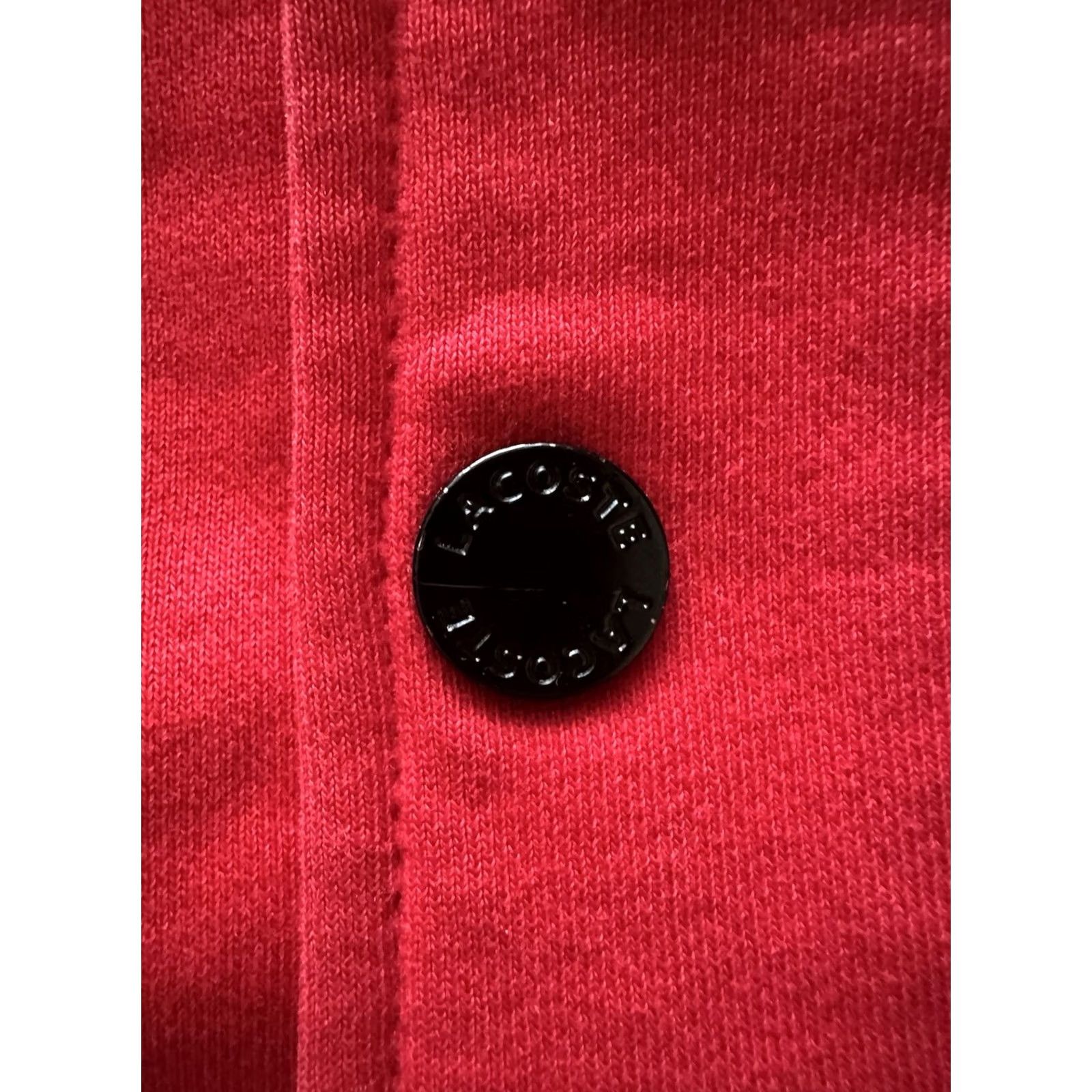 Lacoste Lacoste Varsity Jacket Shirt Jacket Men 50 Red/Black Classic Band Collar Pockets Casual Vintage No Size US M / EU 48-50 / 2 - 5 Thumbnail