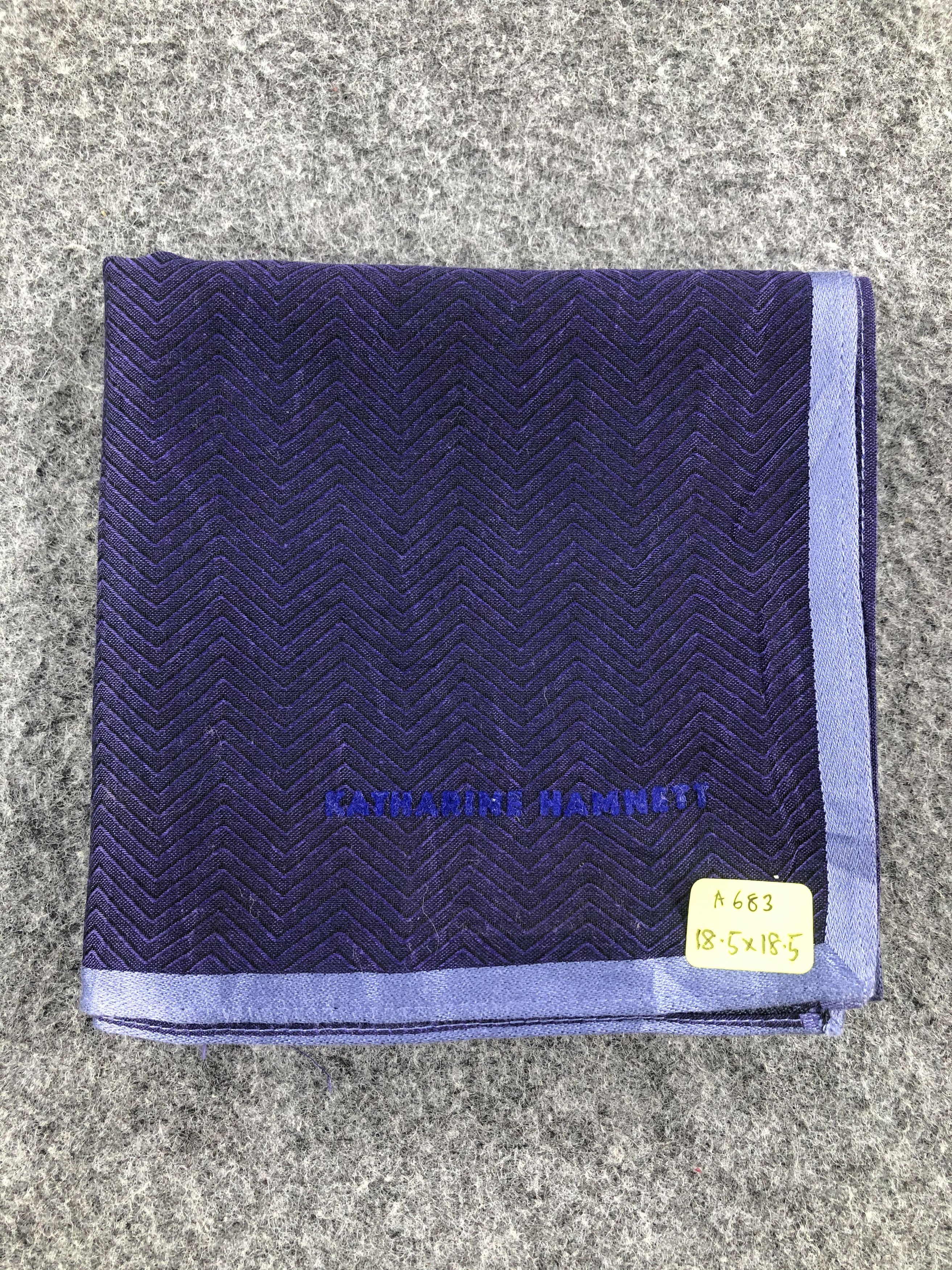 Katharine Hamnett London × Vintage Katharine Hamnett Handkerchief / Bandana / Neckerchief Size ONE SIZE - 6 Thumbnail