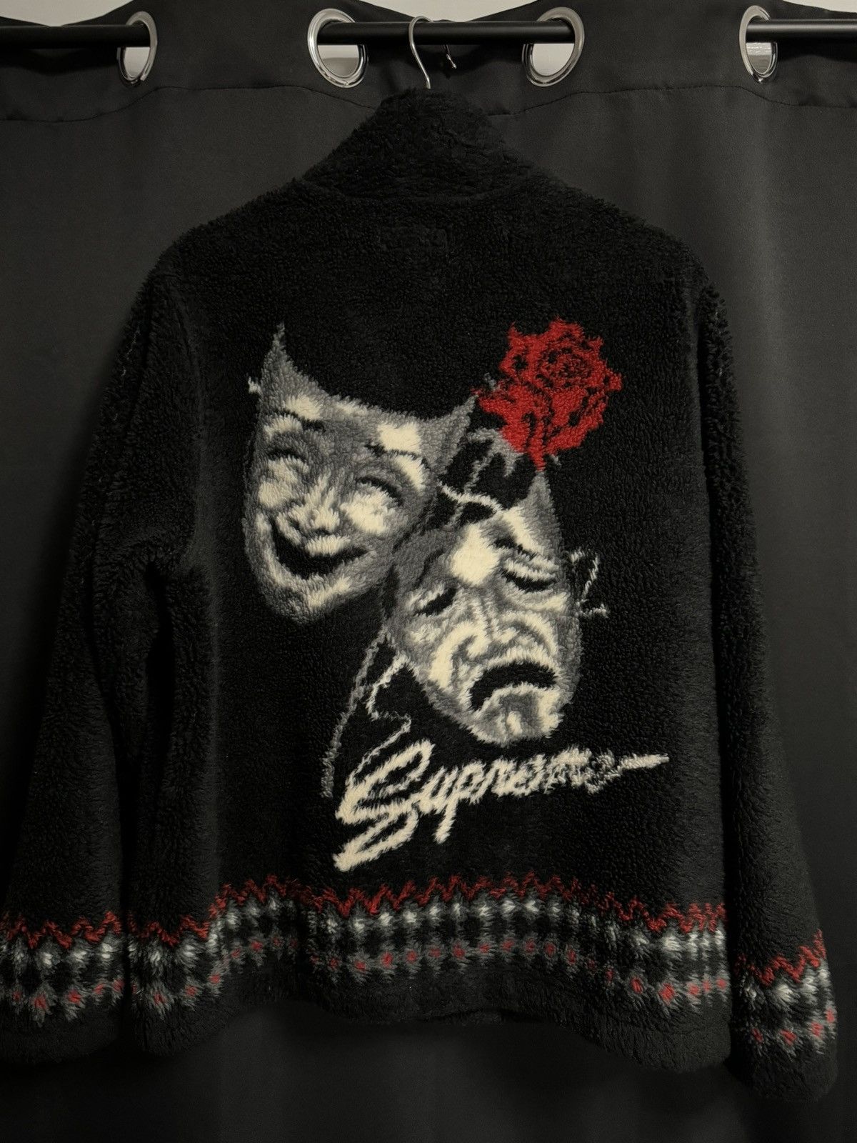 Supreme Drama Mask Fleece Jacket